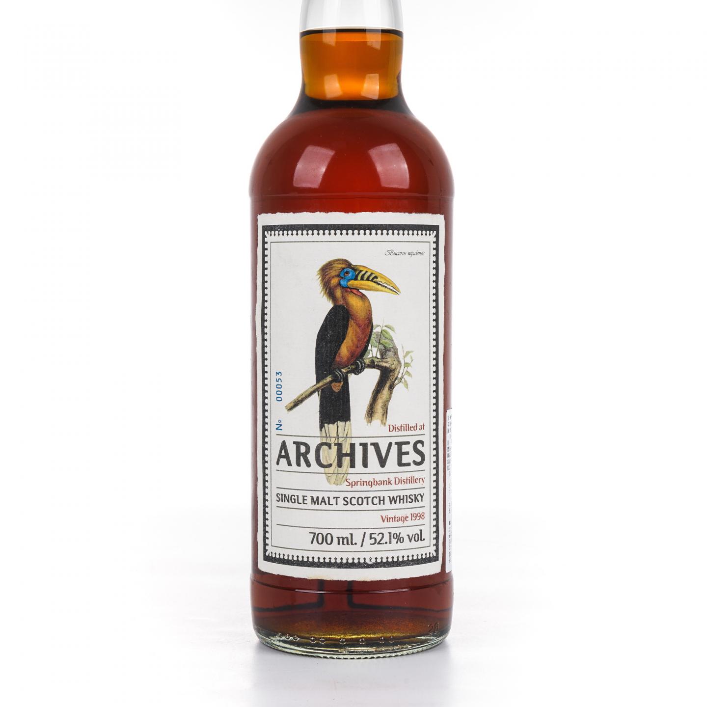 Springbank 云顶 1998-2020 Archives