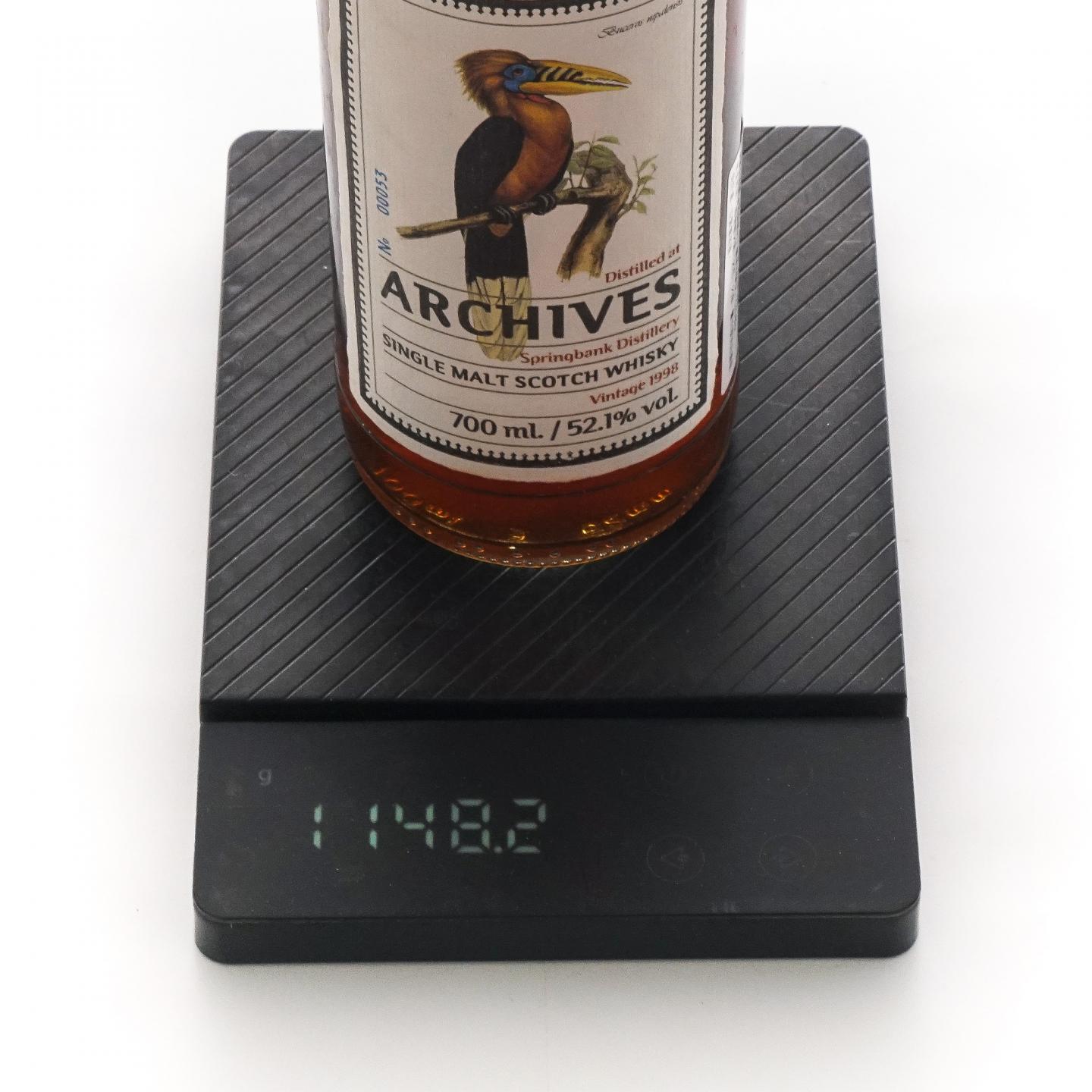 Springbank 云顶 1998-2020 Archives