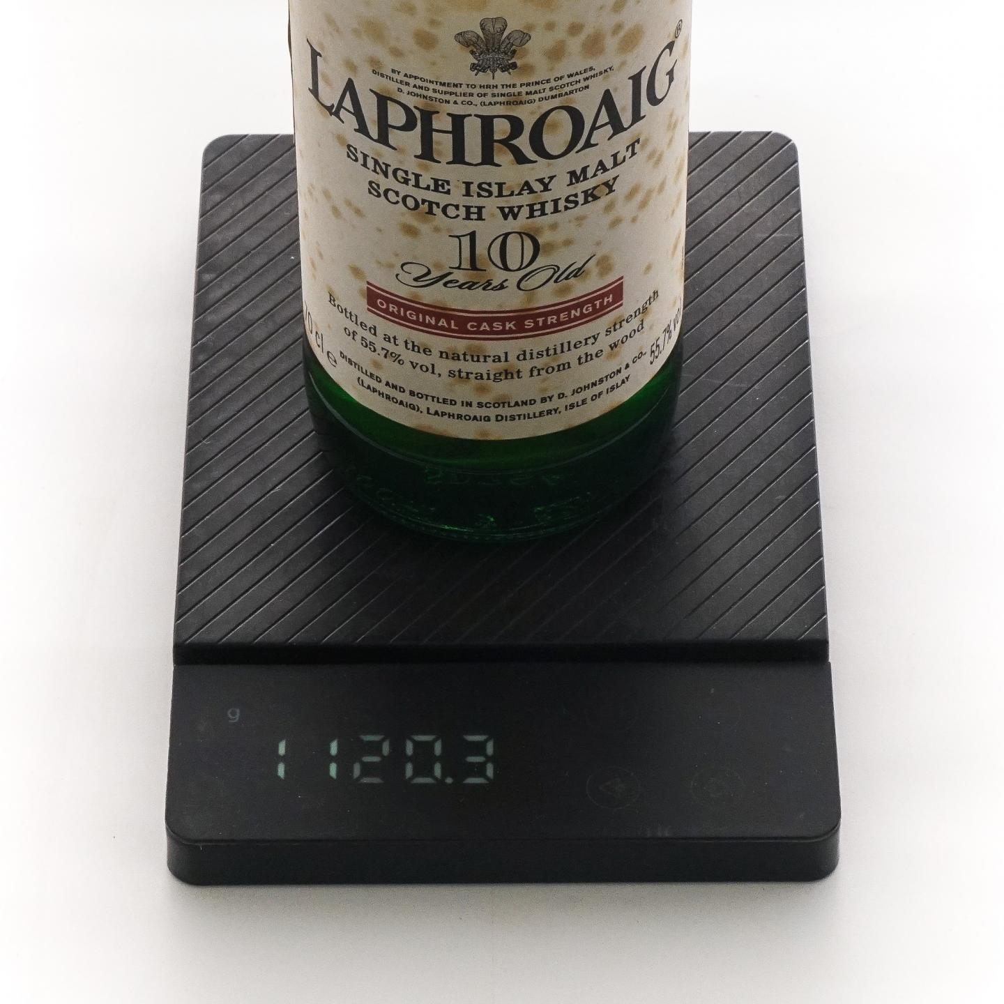 Laphroaig 拉弗格 10年 桶强 小红标 55.7%vol.