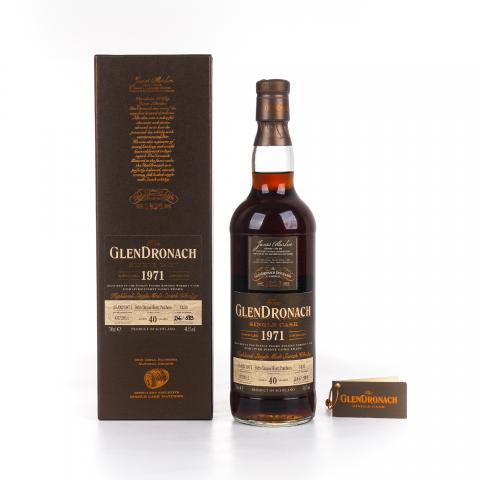 Glendronach 格兰多纳 40年 1971-2011 雪莉单桶#1436
