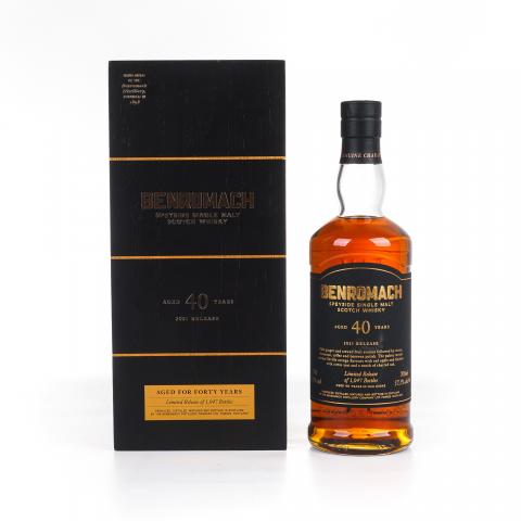Benromach 本诺曼克 40年 2021 雪莉桶 限定版