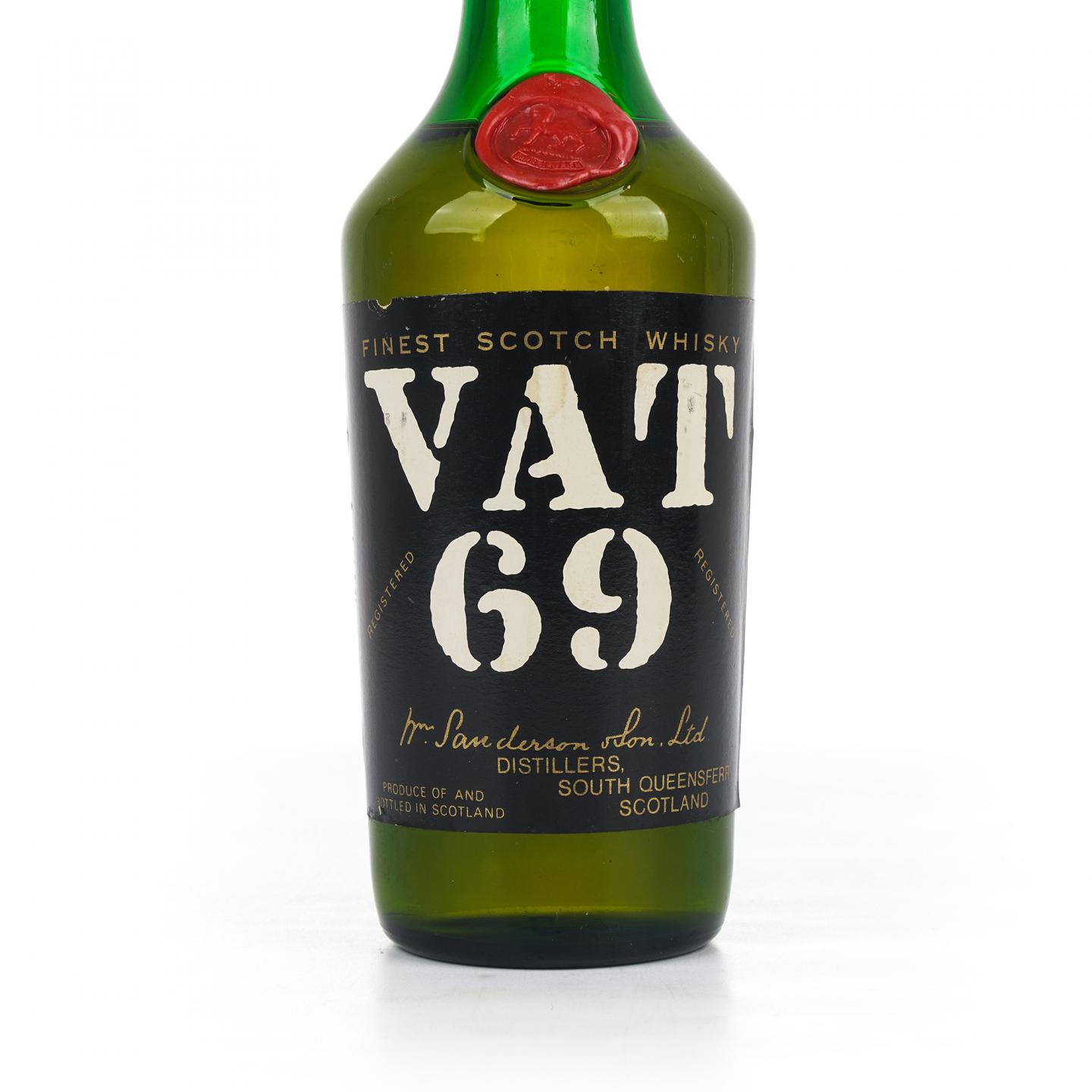 VAT 69 苏格兰调和威士忌 日本市场 760ml