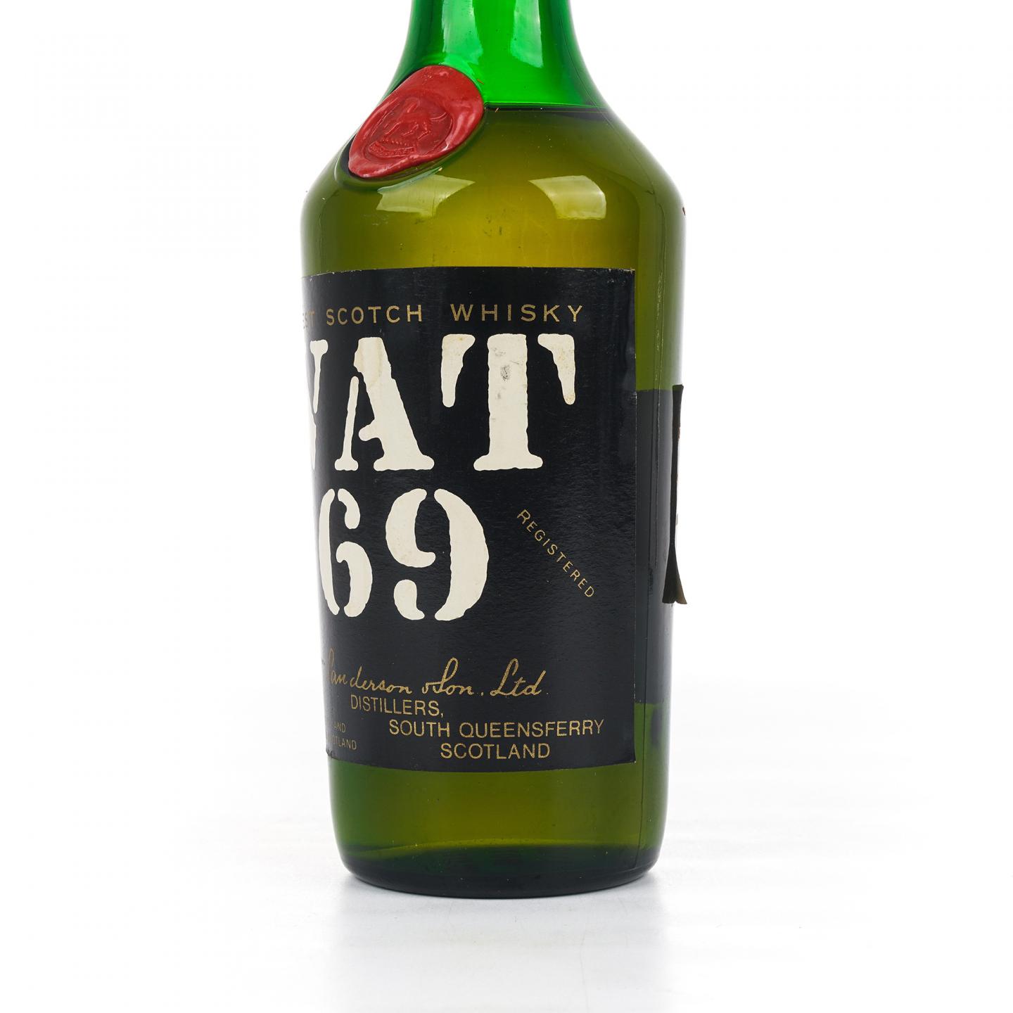 VAT 69 苏格兰调和威士忌 日本市场 760ml