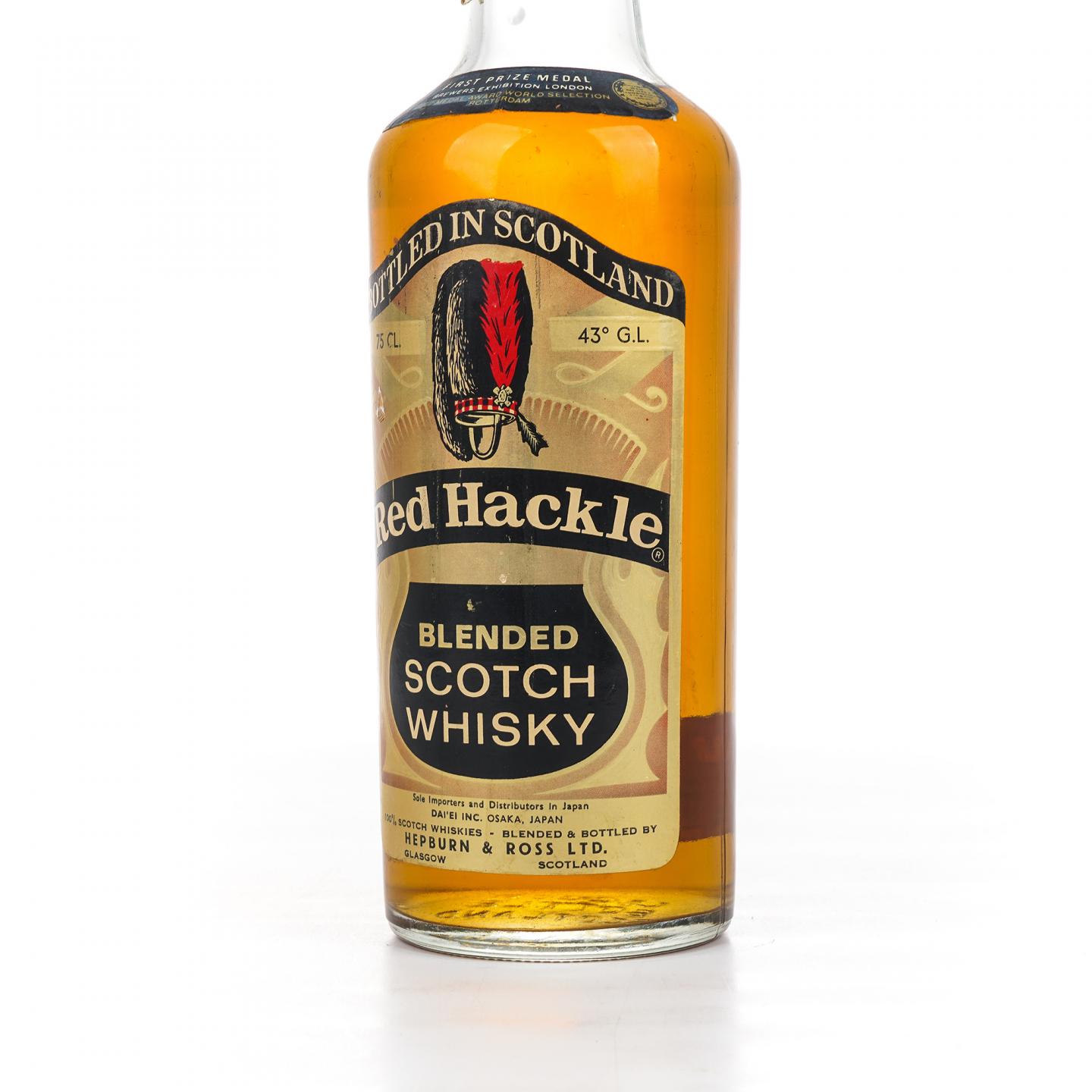 Red Hackle 苏格兰调和威士忌 日本市场