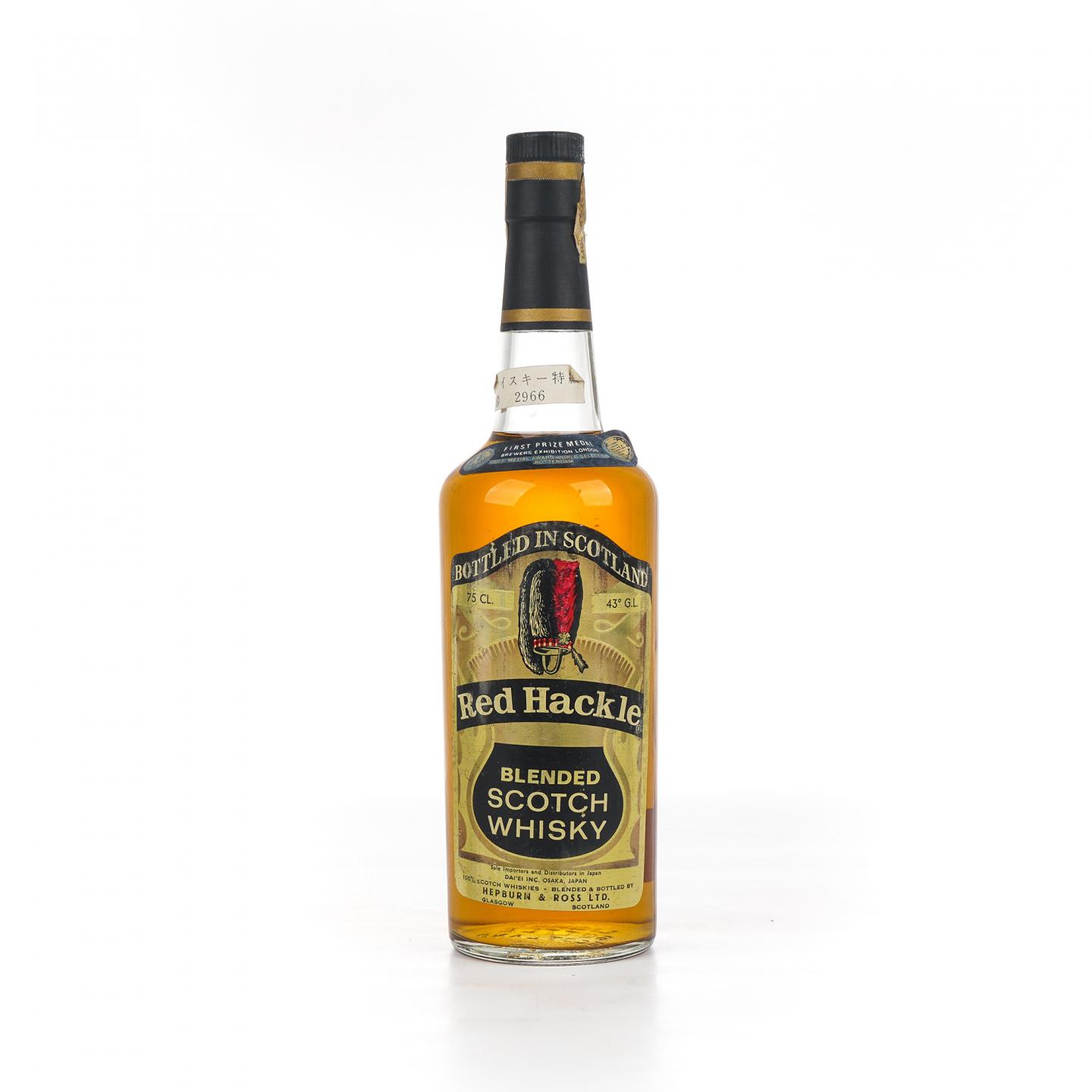 Red Hackle 苏格兰调和威士忌 日本市场 750ml