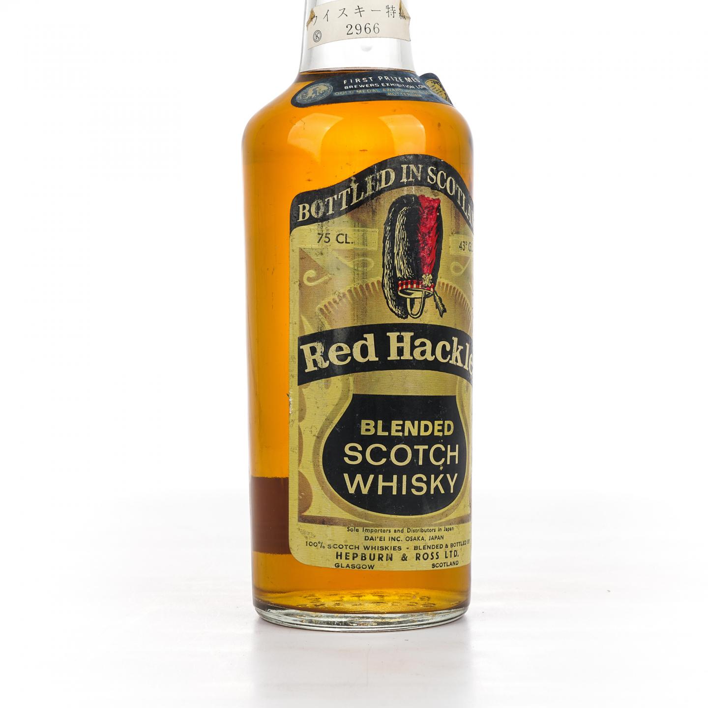 Red Hackle 苏格兰调和威士忌 日本市场 750ml