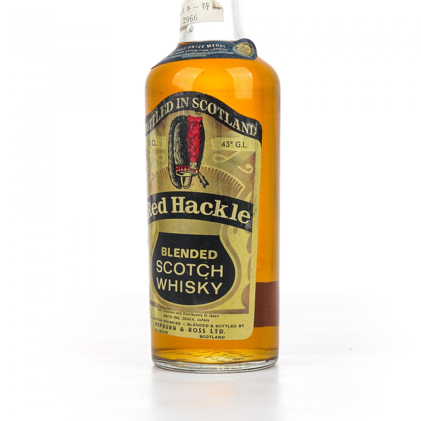 Red Hackle 苏格兰调和威士忌 日本市场 750ml