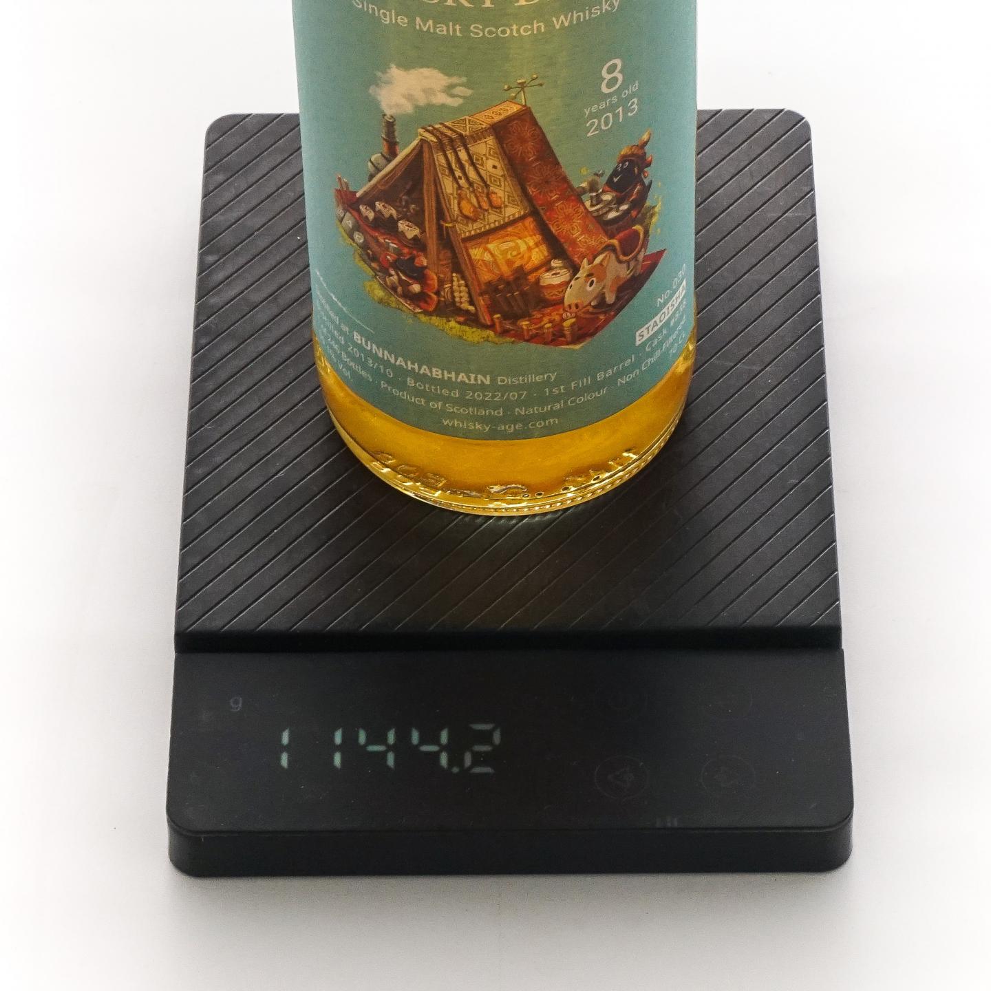 Bunnahabhain 布纳哈本 8年 2013-2022 Whisky Age 59.1%