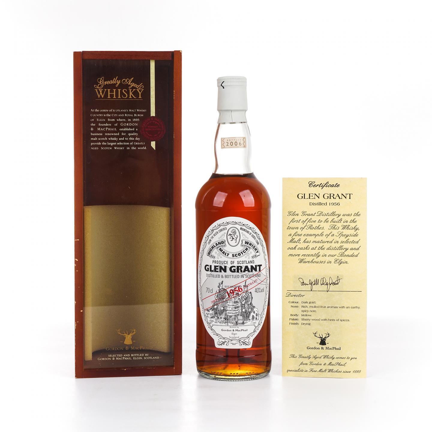 Glen Grant 格兰冠 1956-2006 GM Licensed Bottling