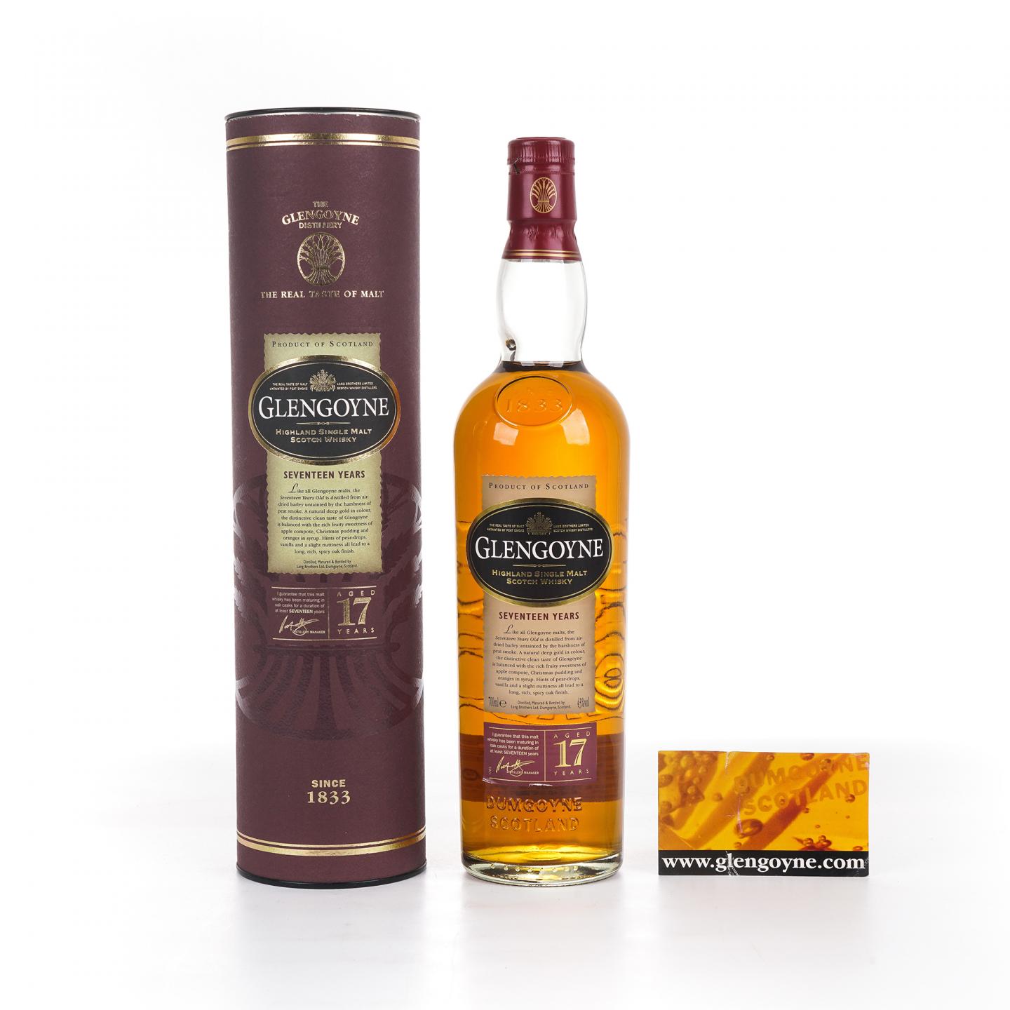 Glengoyne 格兰哥尼 17年 43%vol.