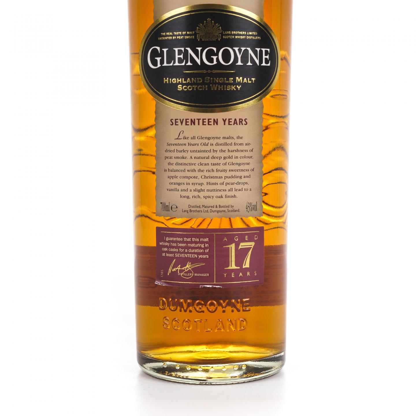 Glengoyne 格兰哥尼 17年 43%vol.