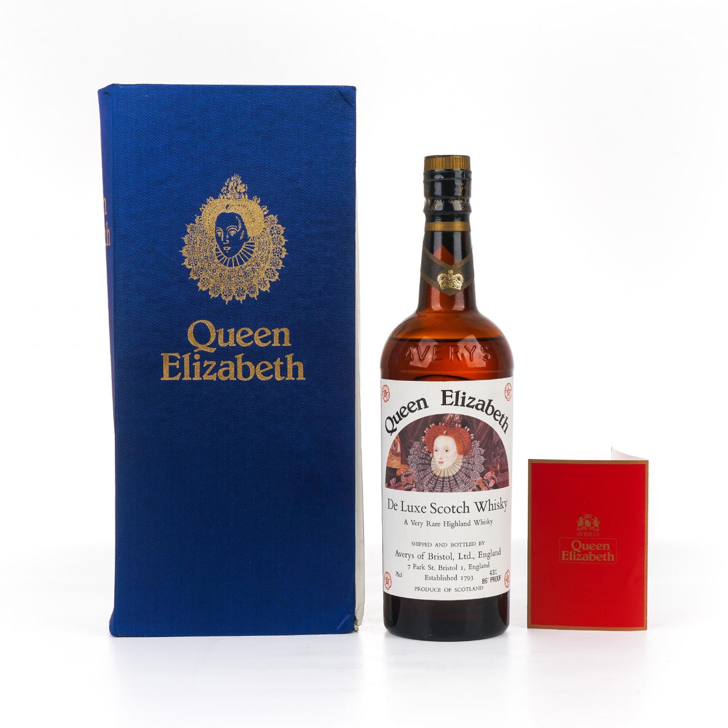 伊丽莎白女王 Averys 调和 De Luxe 750ml