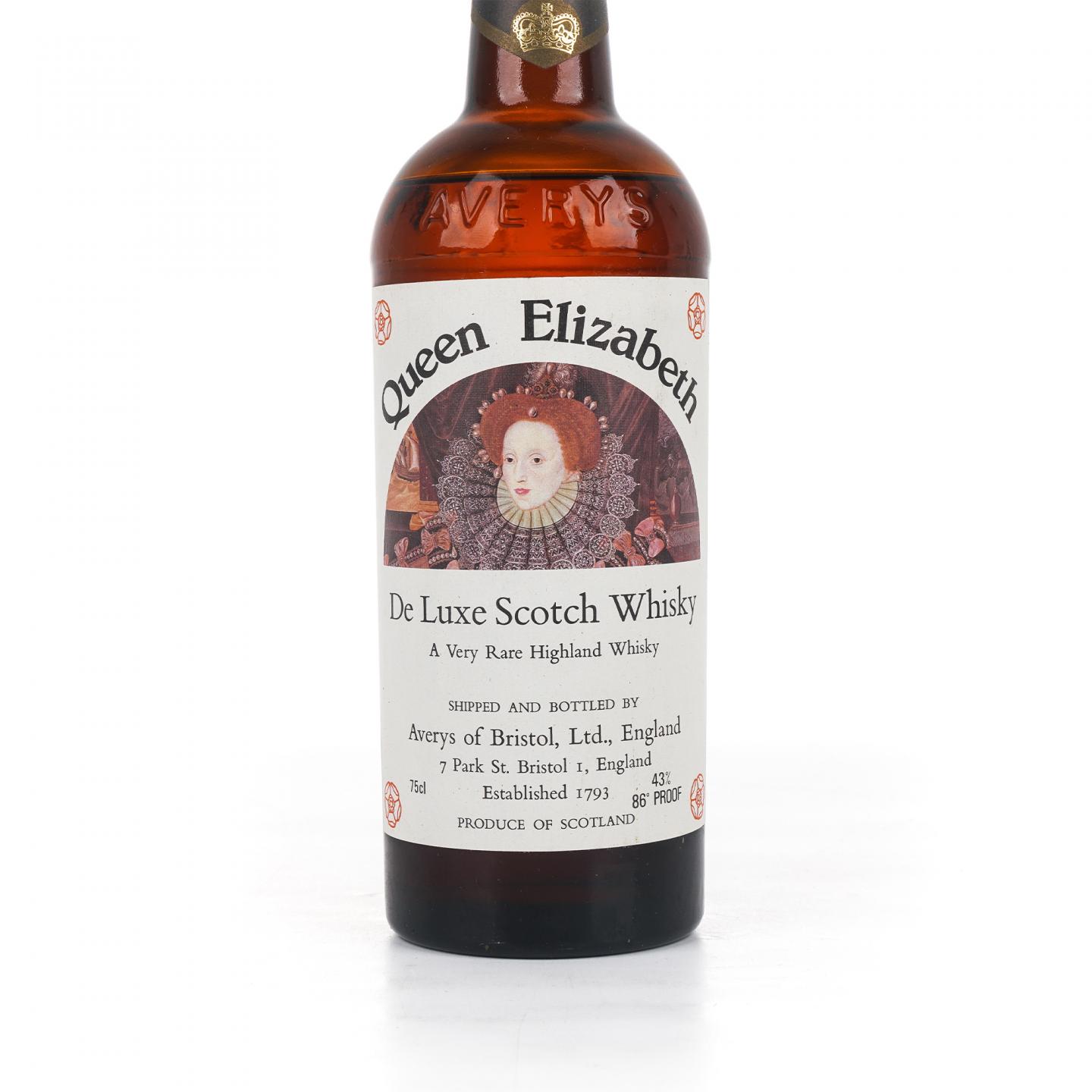 伊丽莎白女王 Averys 调和 De Luxe 750ml