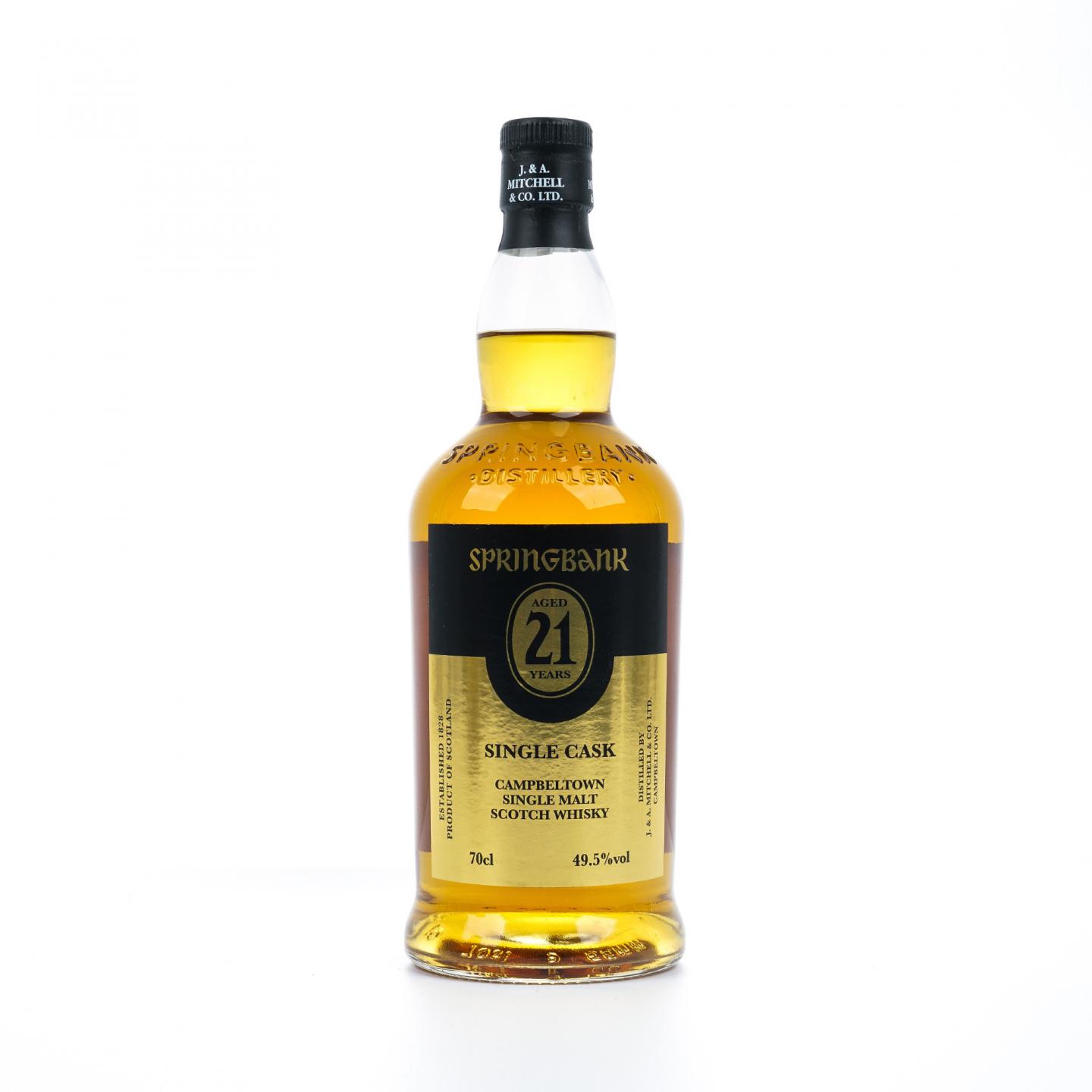Springbank 云顶 21年 2016 单桶
