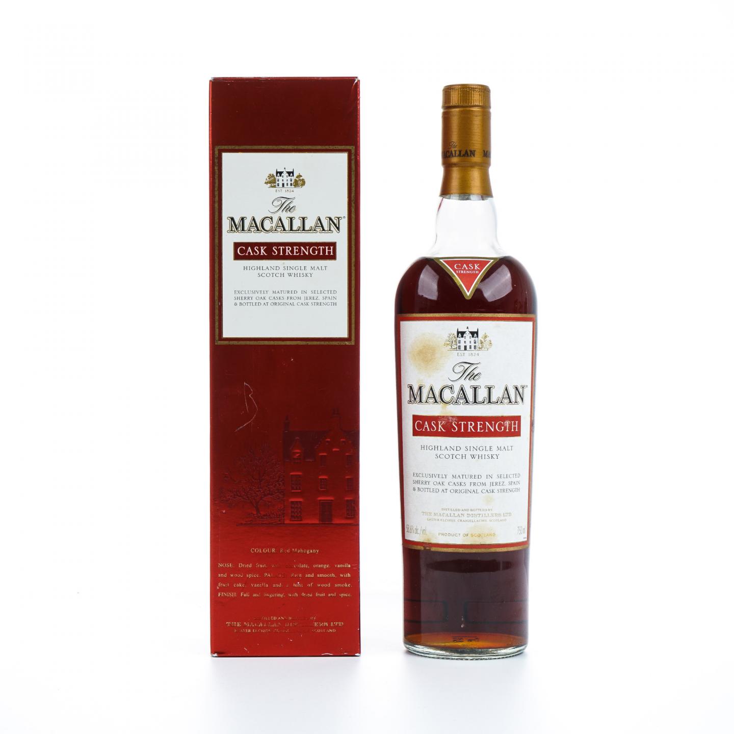 Macallan 麦卡伦 桶强 58.6% 750ml