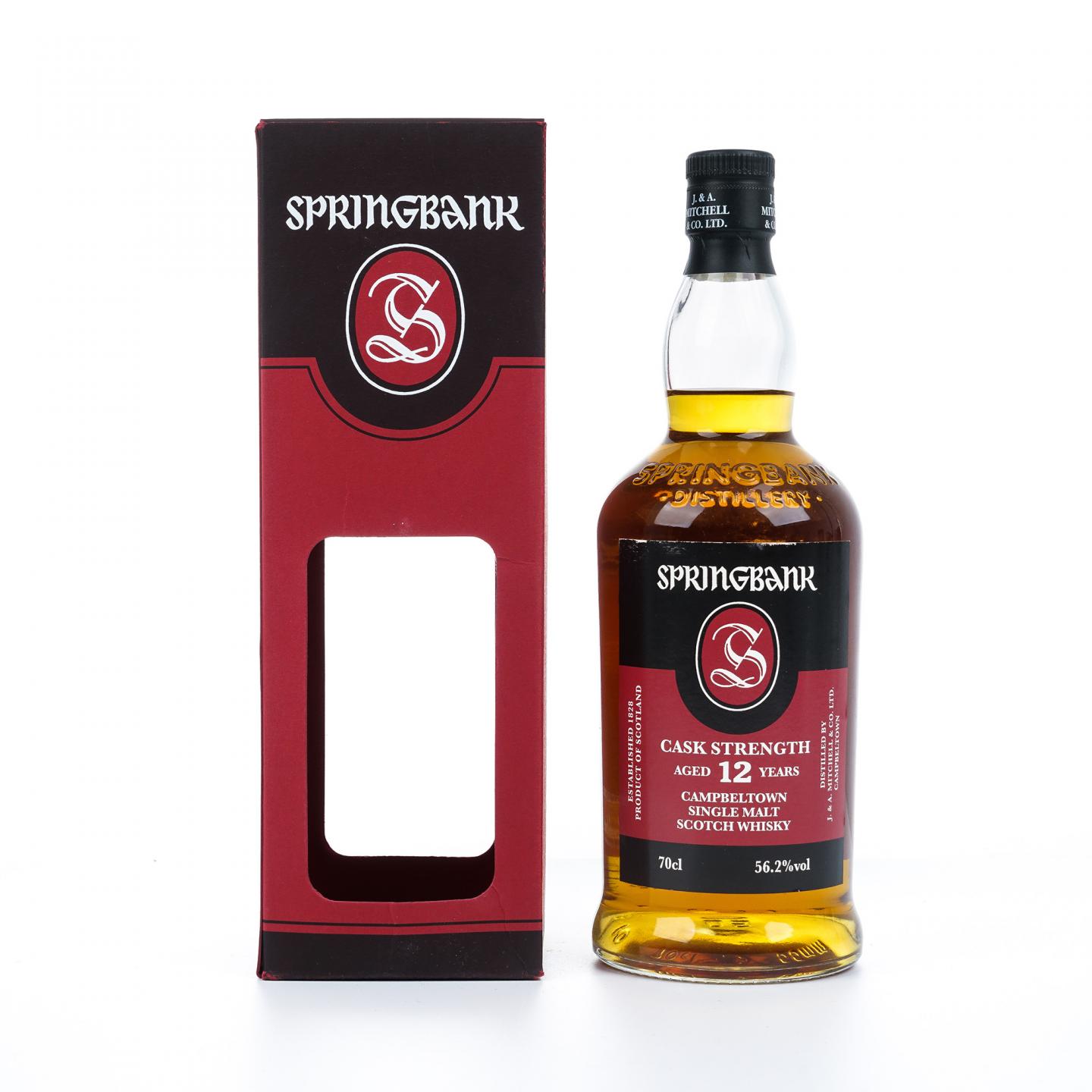 Springbank 云顶 12年 2018 桶强 56.2%
