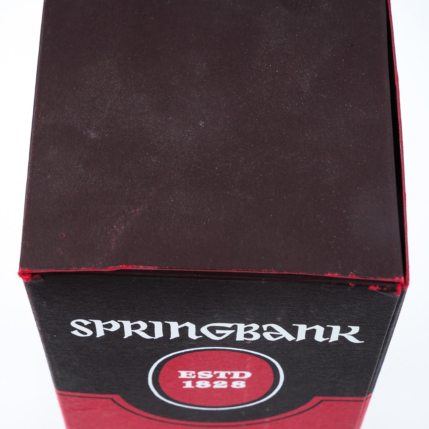 Springbank 云顶 12年 2018 桶强 56.2%