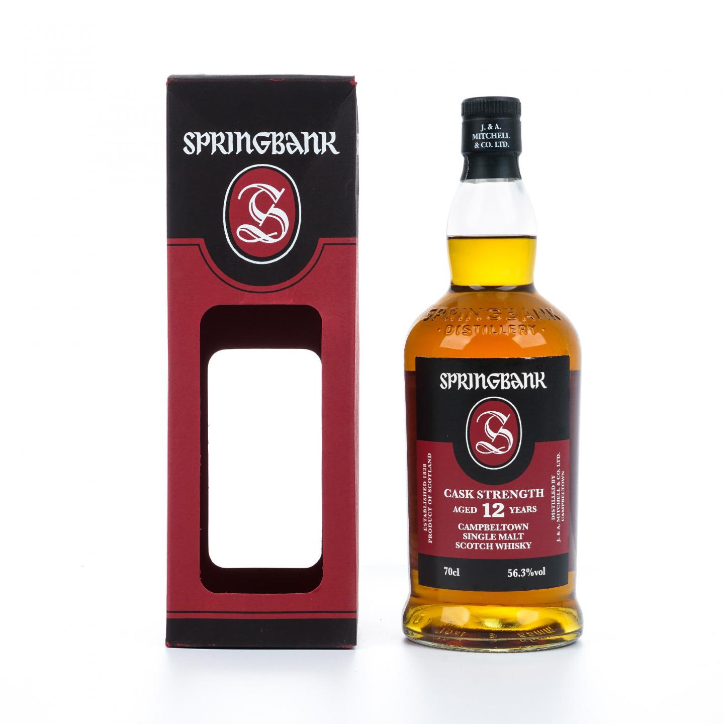 Springbank 云顶 12年 2018 桶强 56.3%