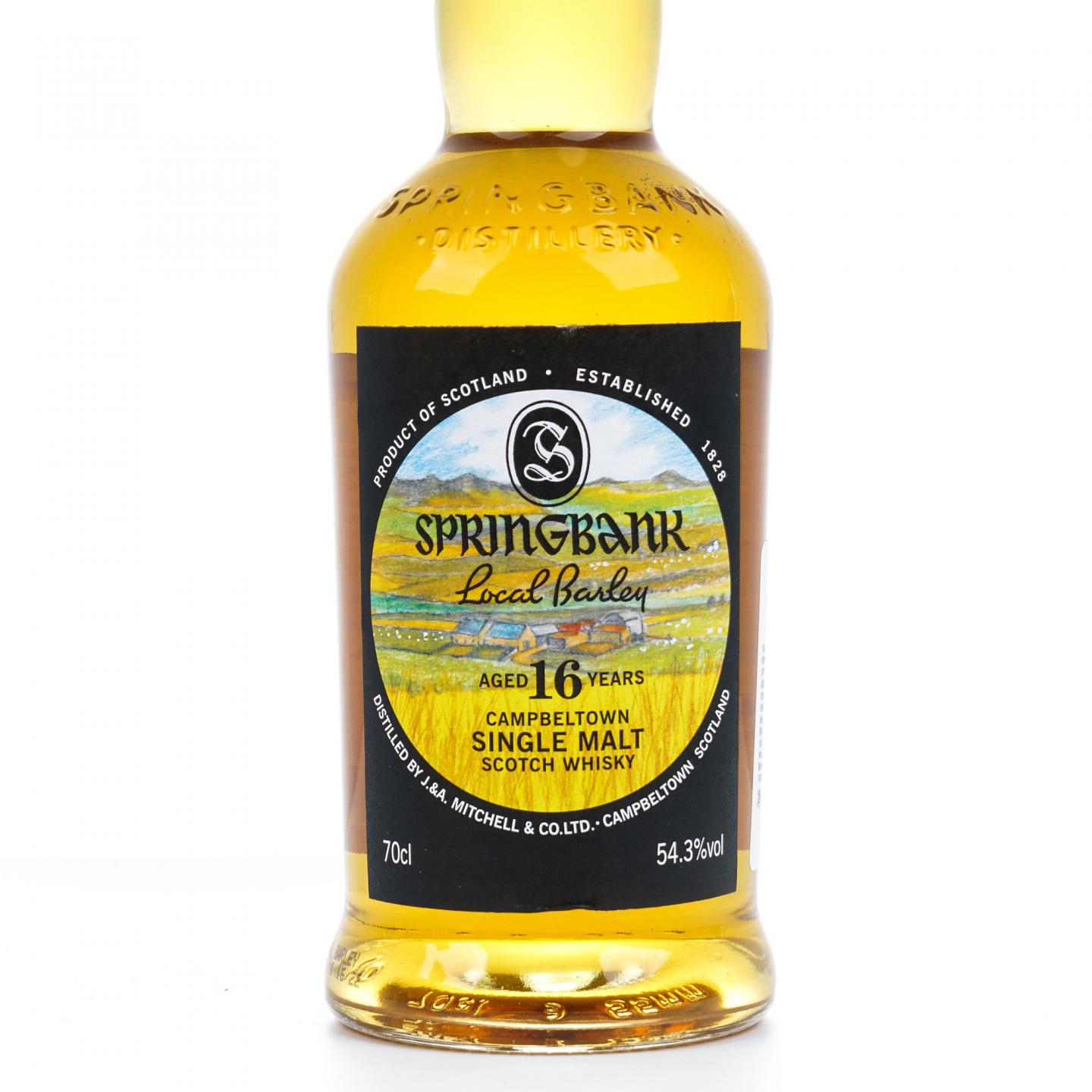 Springbank 云顶 16年 1999-2016 本地大麦
