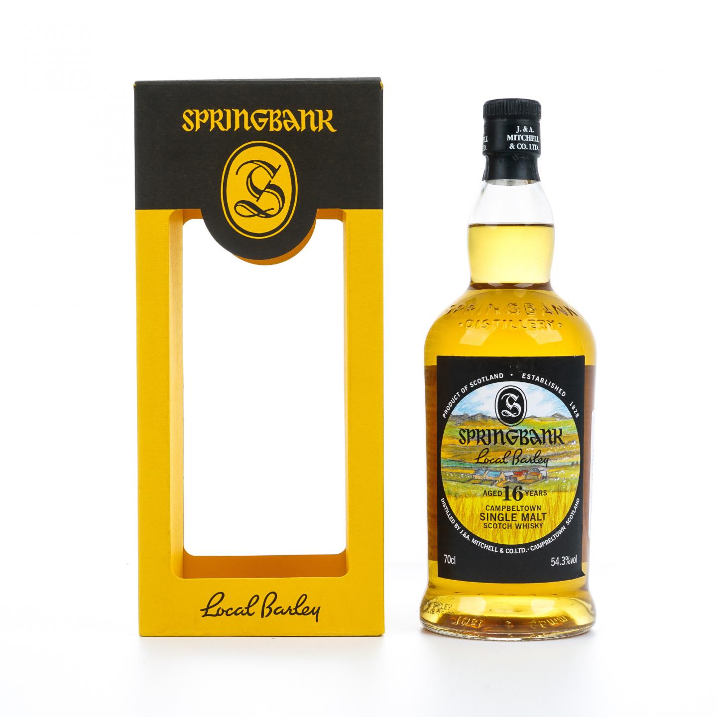 Springbank 云顶 16年 1999-2016 本地大麦 54.3%