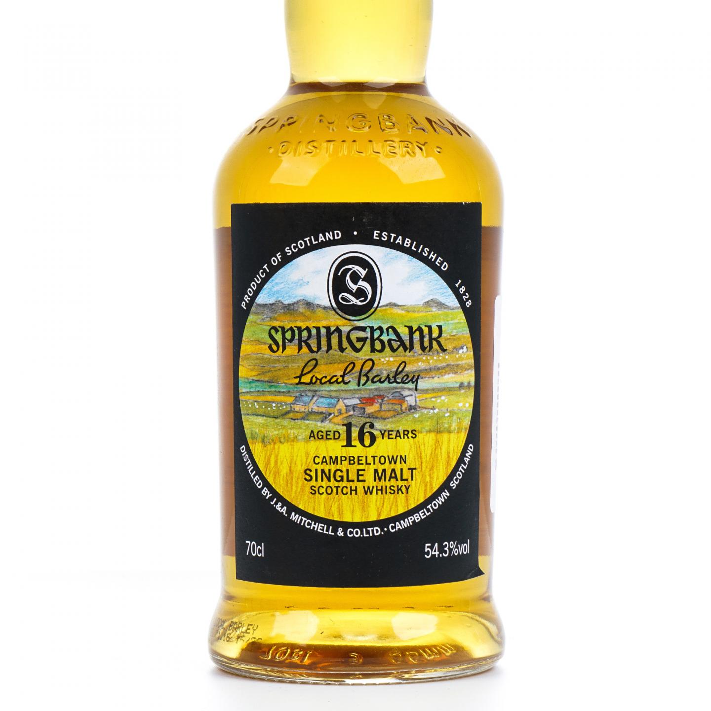 Springbank 云顶 16年 1999-2016 本地大麦 54.3%