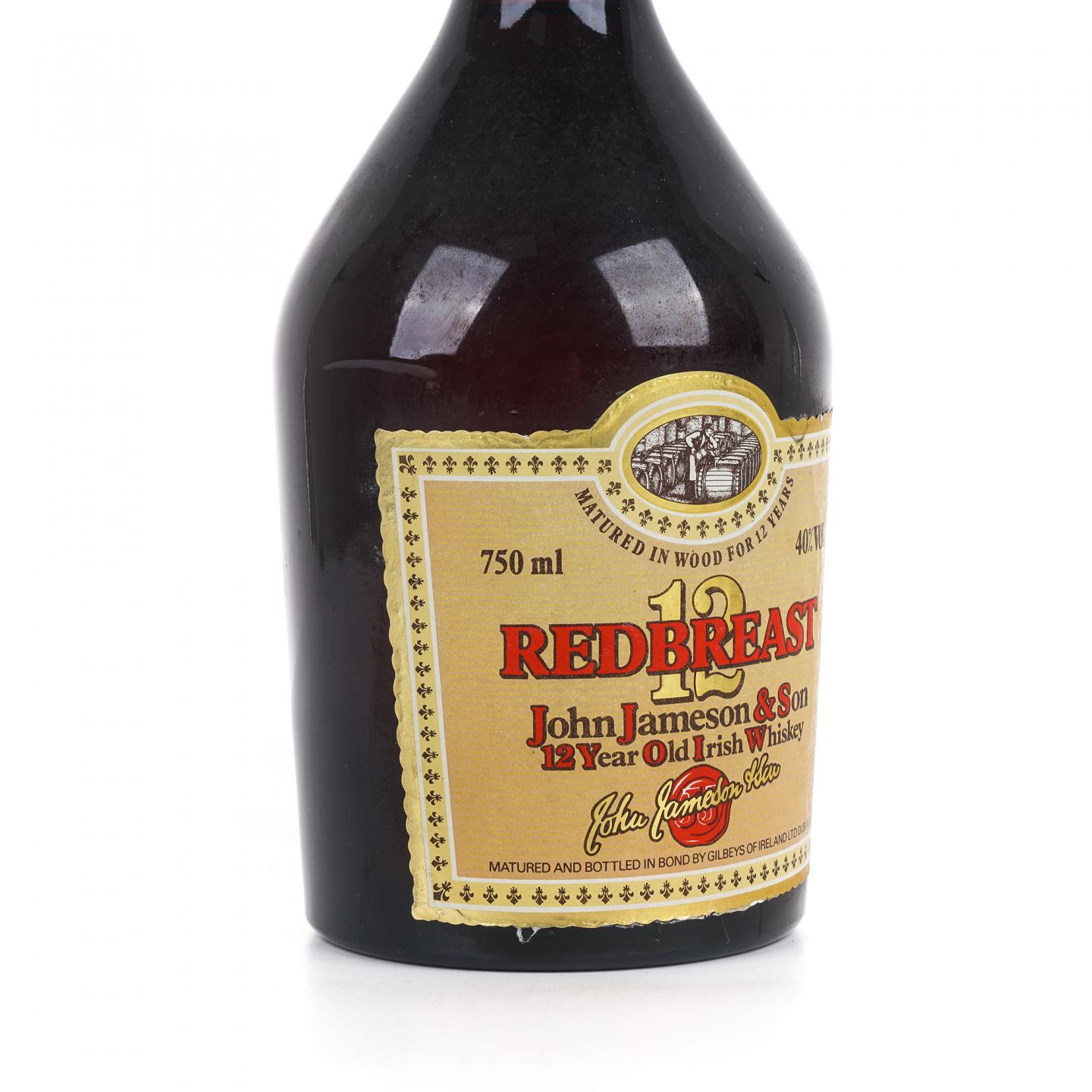 Redbreast 知更鸟 12年 爱尔兰威士忌 John Jameson&Son 750ml