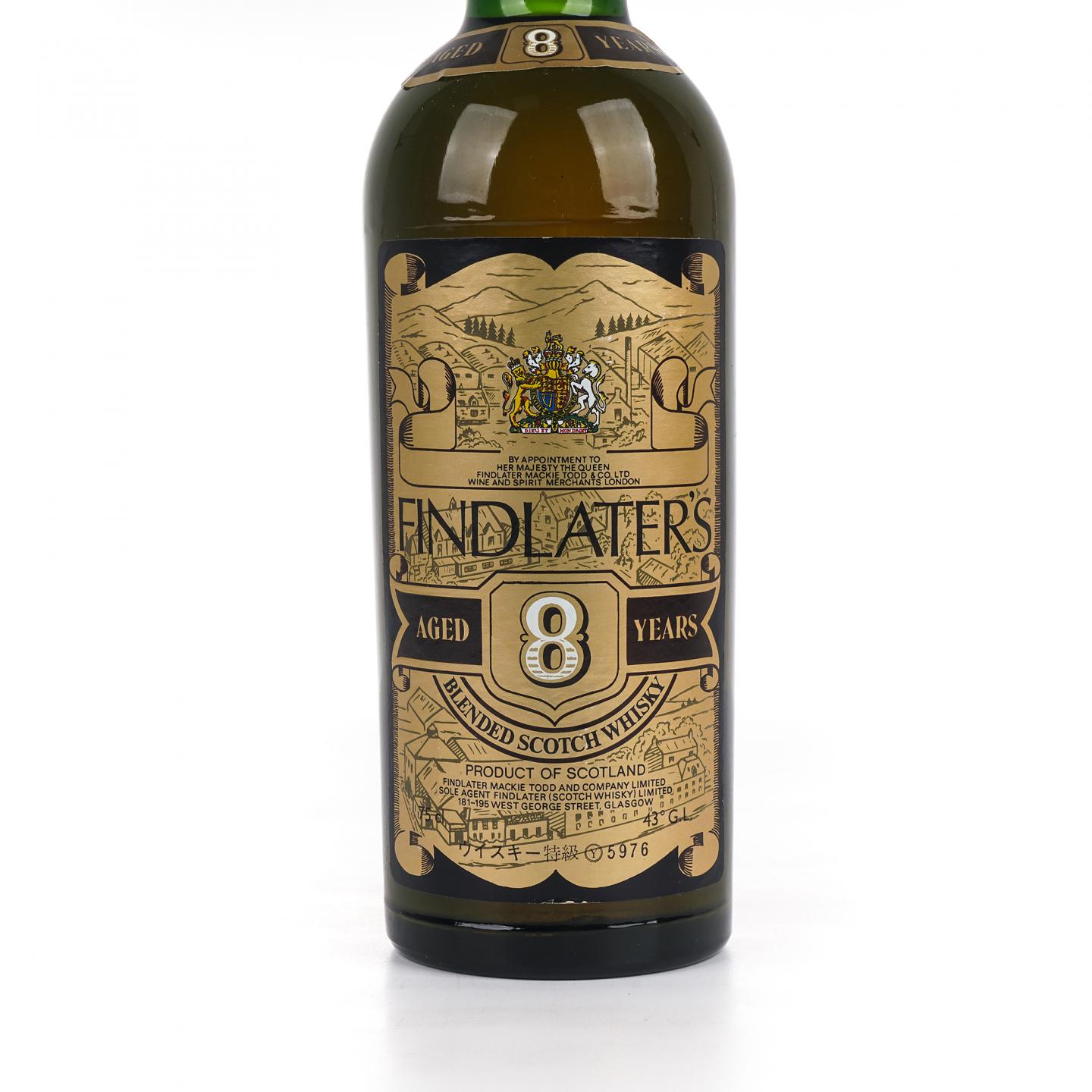 Findlater's 8年 苏格兰调和威士忌 750ml