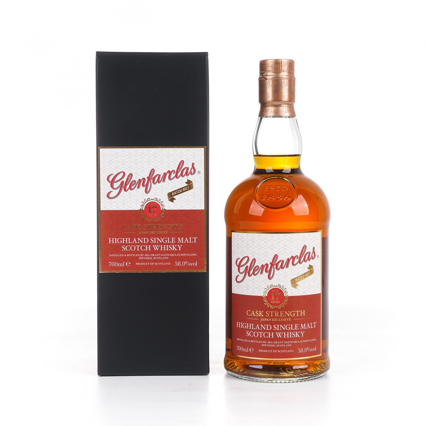 Glenfarclas 格兰花格 17年 桶强 Batch No.1