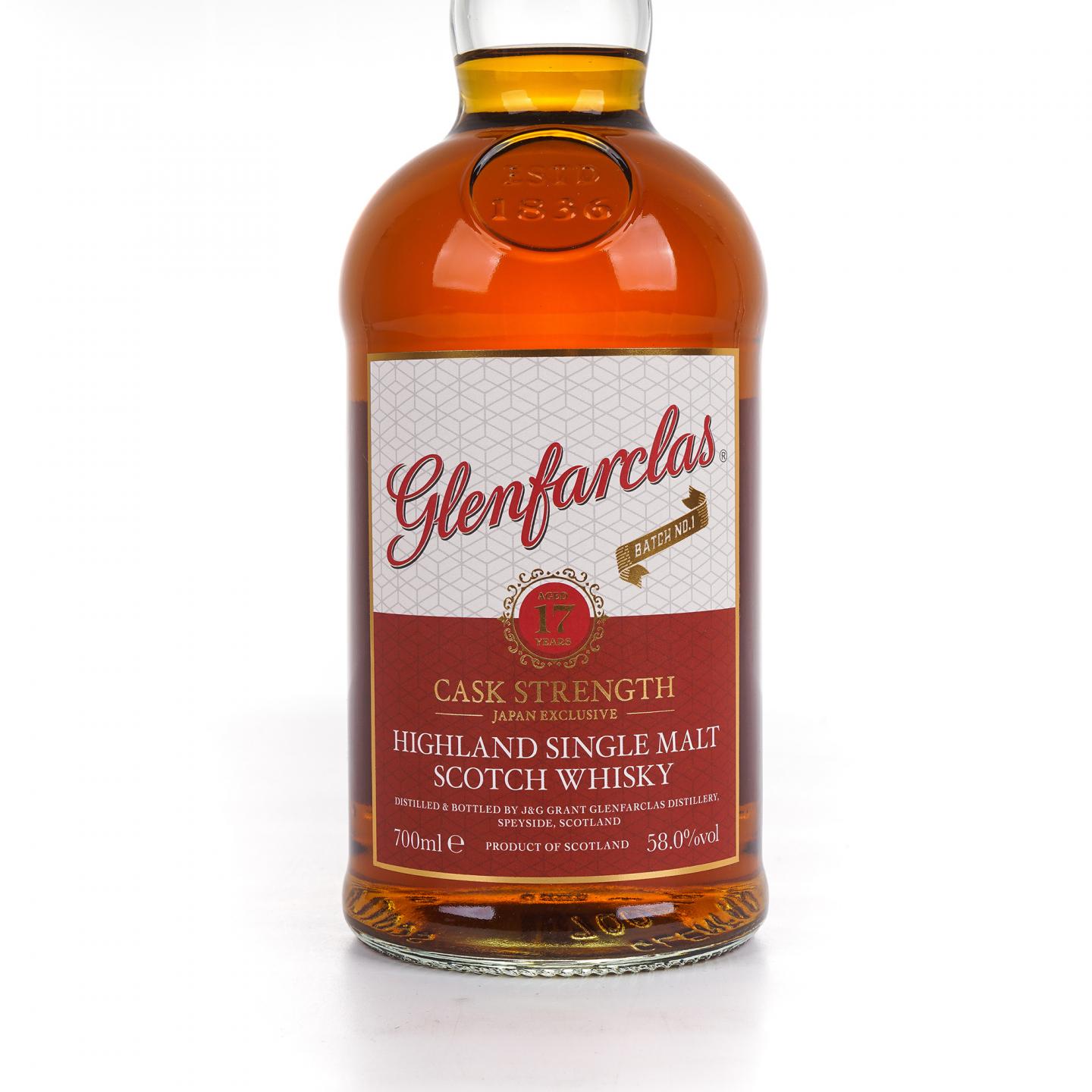 Glenfarclas 格兰花格 17年 桶强 Batch No.1