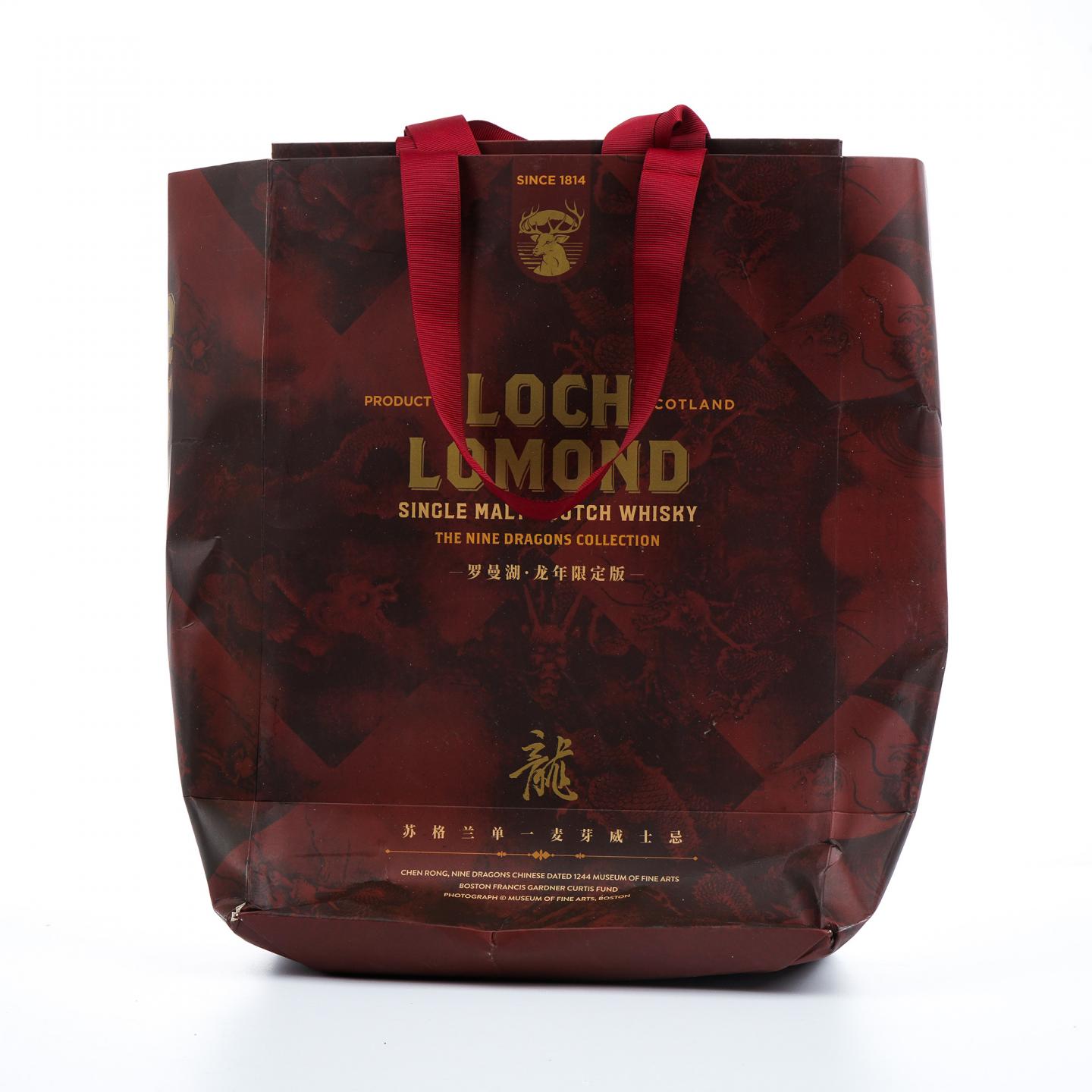Loch Lomond 罗曼湖 龙年限定版 陈容《九龙图》 9瓶组