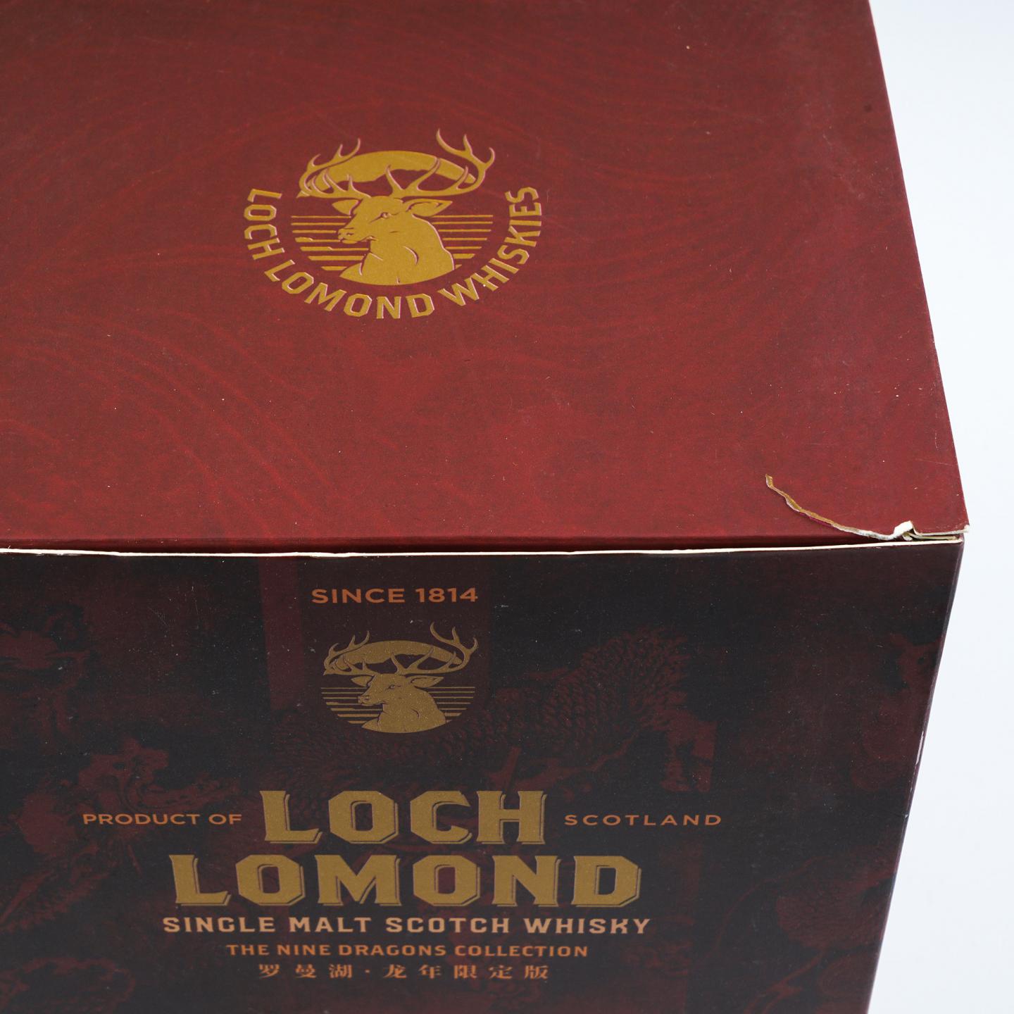 Loch Lomond 罗曼湖 龙年限定版 陈容《九龙图》 9瓶组