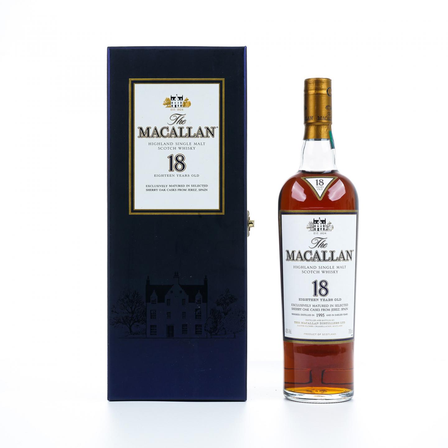 Macallan 麦卡伦 18年 1995 雪莉桶