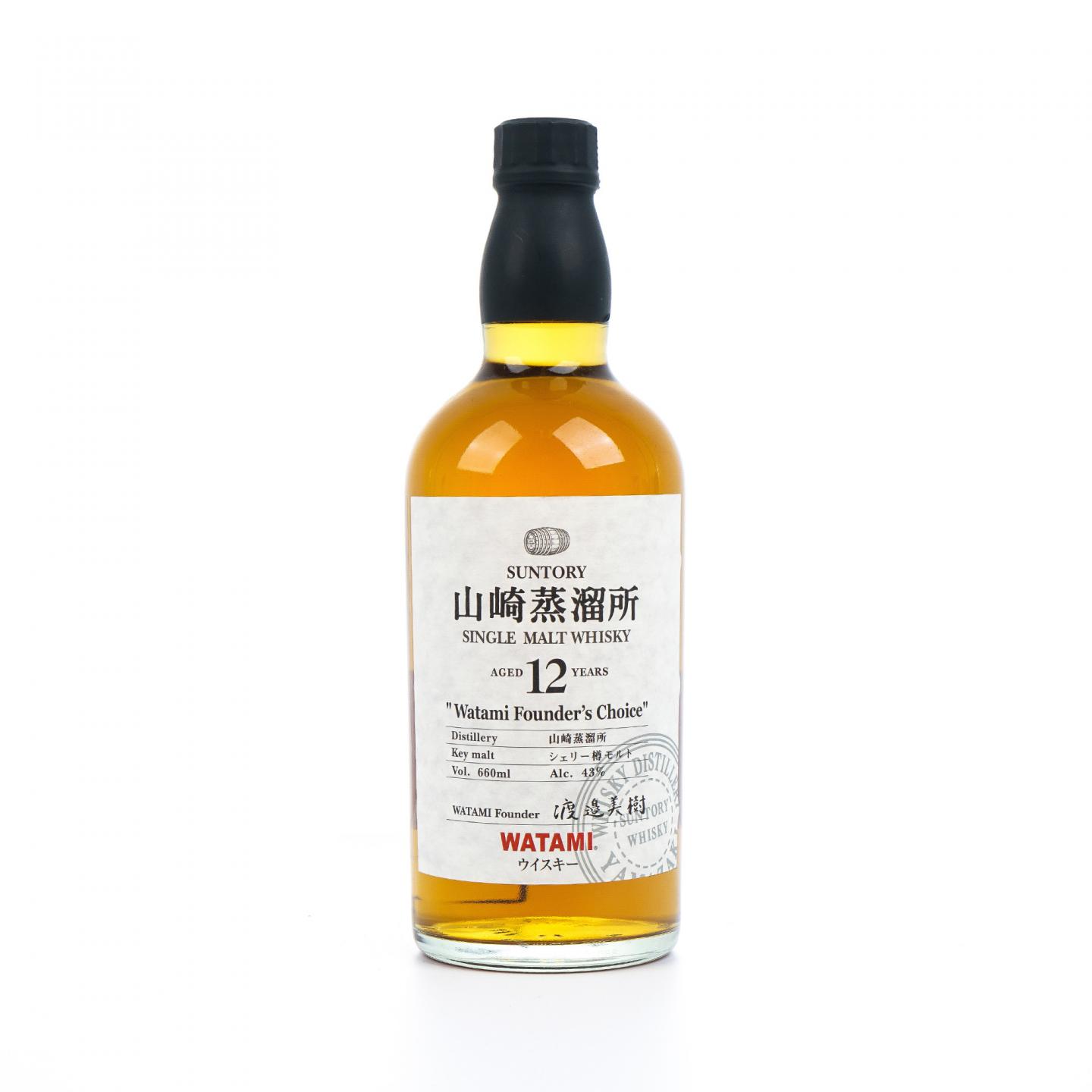 山崎 12年 渡边美树 Watami Founder’s Choice 660ML