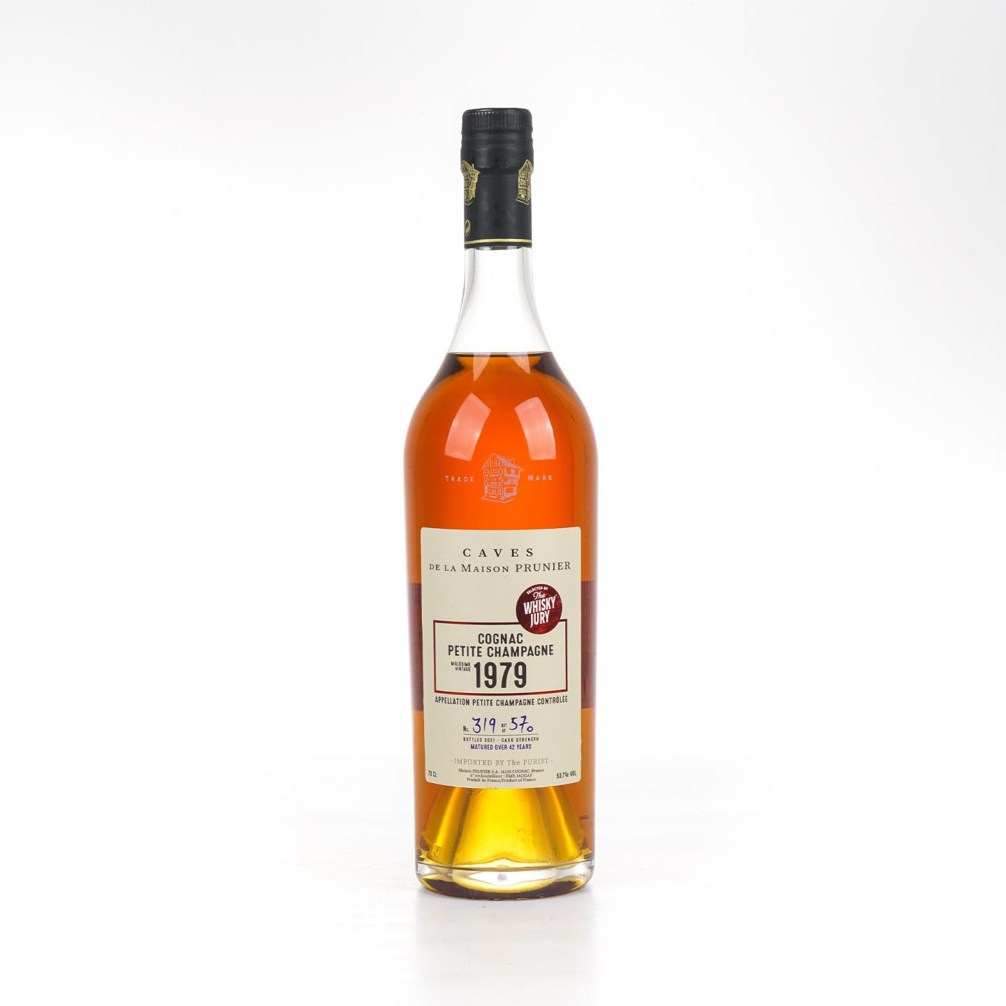 Prunier 普诺尼 42年 1979-2021 干邑 小香槟区 TWJ