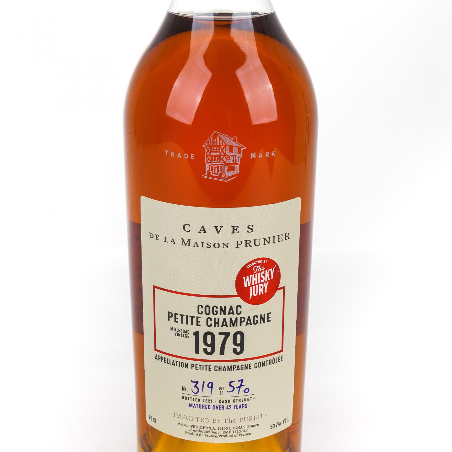 Prunier 普诺尼 42年 1979-2021 干邑 小香槟区 TWJ