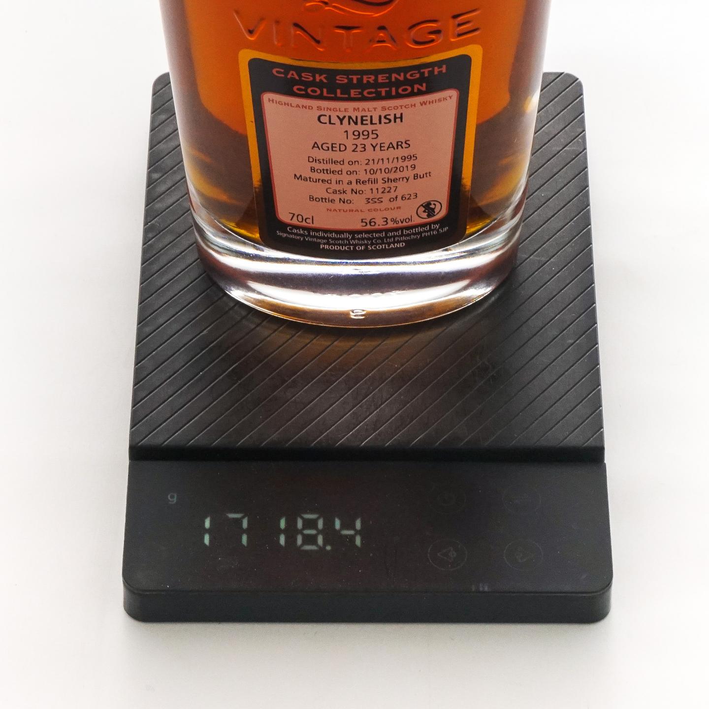 Clynelish 克里尼利基 23年 1995-2019 SV 再填雪莉桶#11227