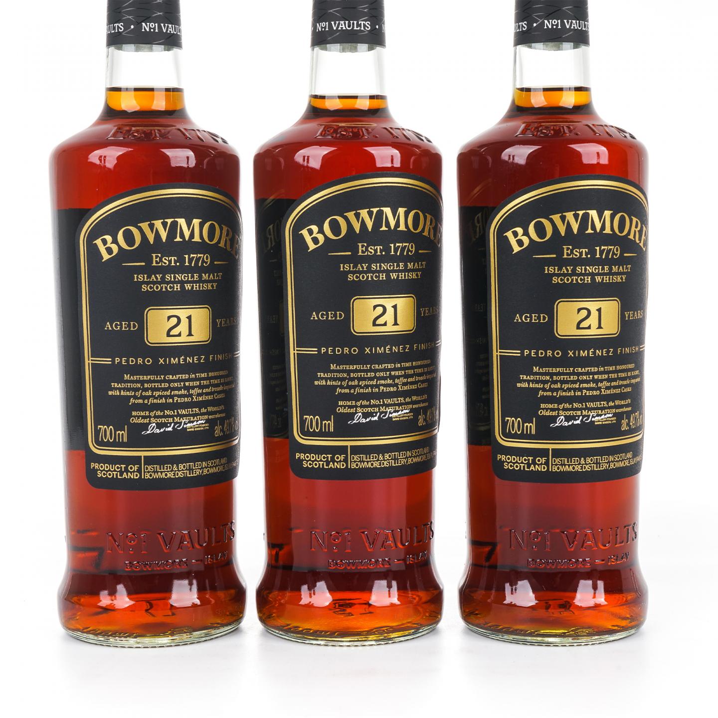Bowmore 波摩 21年 PX雪莉桶后熟 6支组