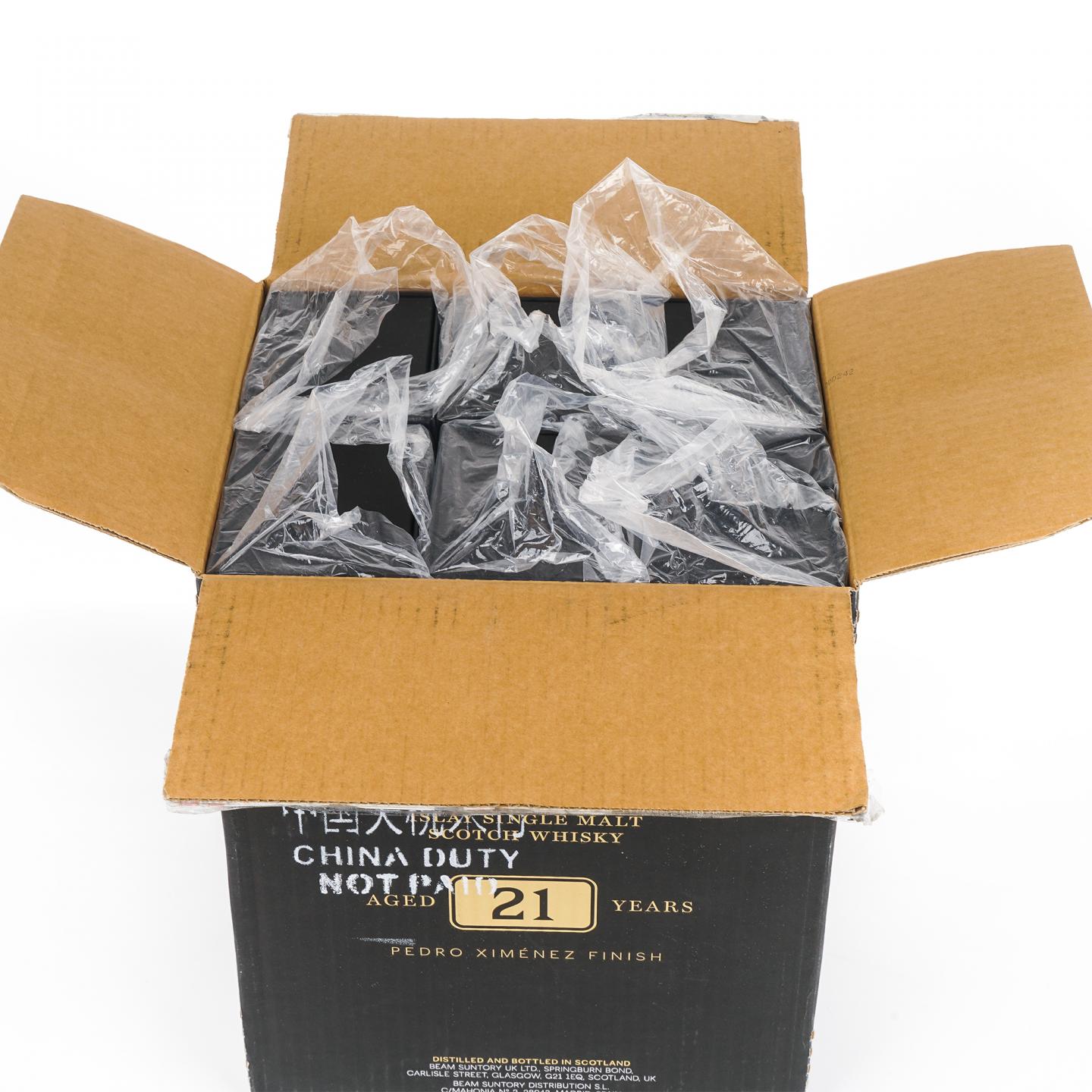 Bowmore 波摩 21年 PX雪莉桶后熟 6支组