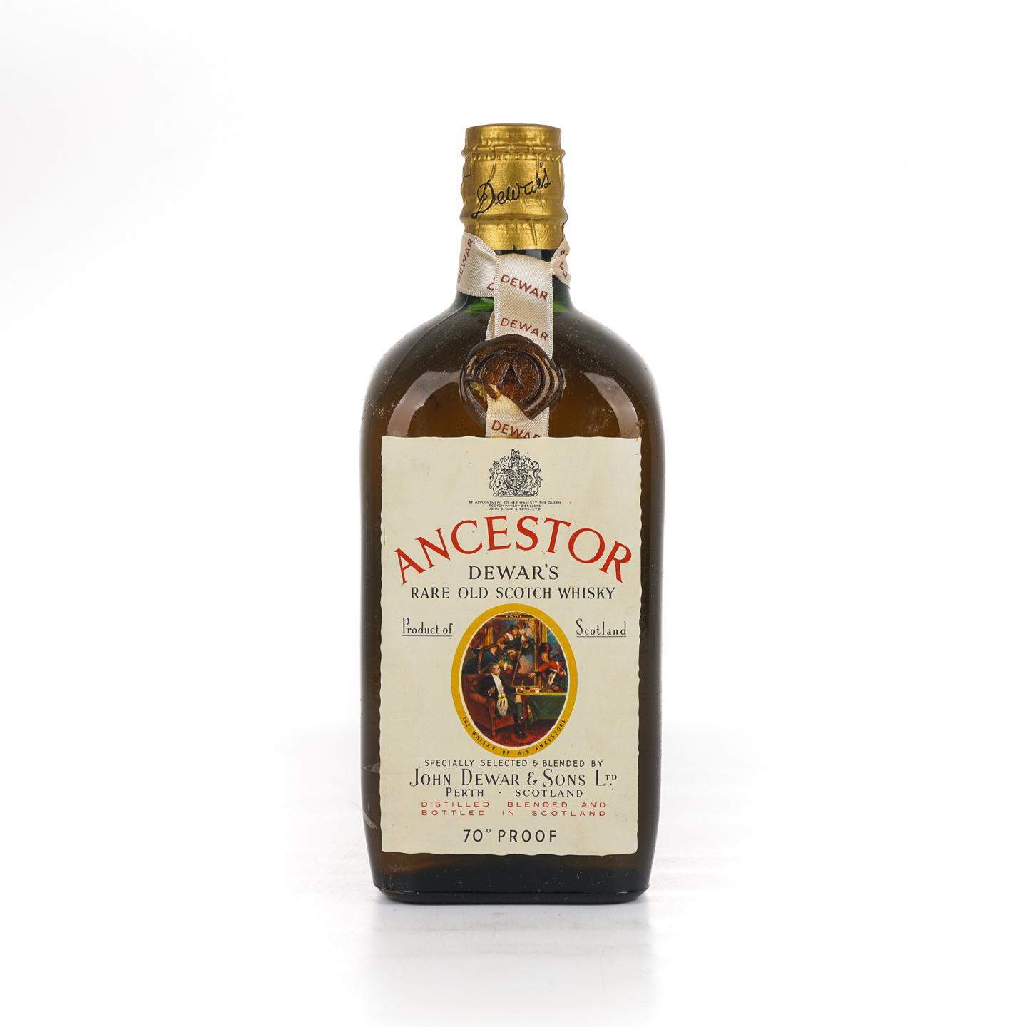 Dewar’s 帝王 弹弓头 Ancestor 调和 Rare Old Scotch Whisky