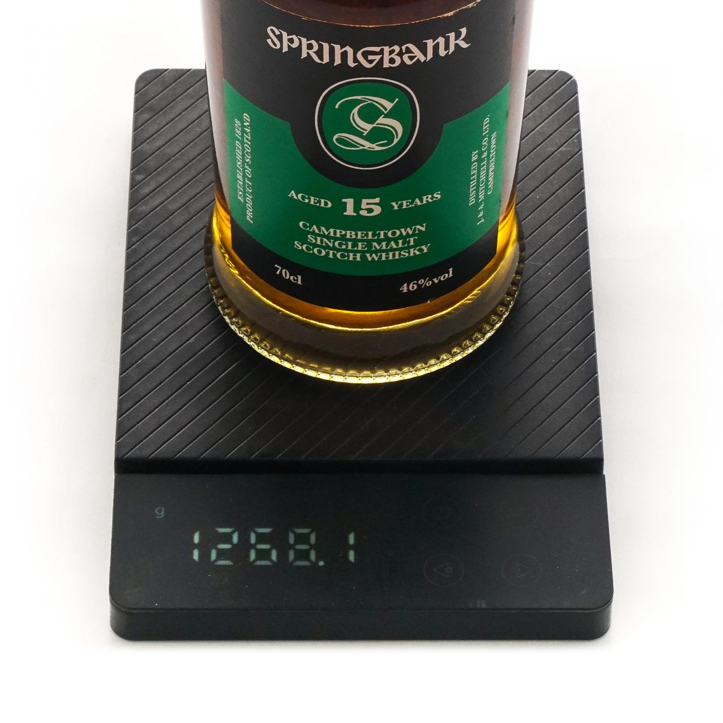 Springbank 云顶 15年 2020 绿标