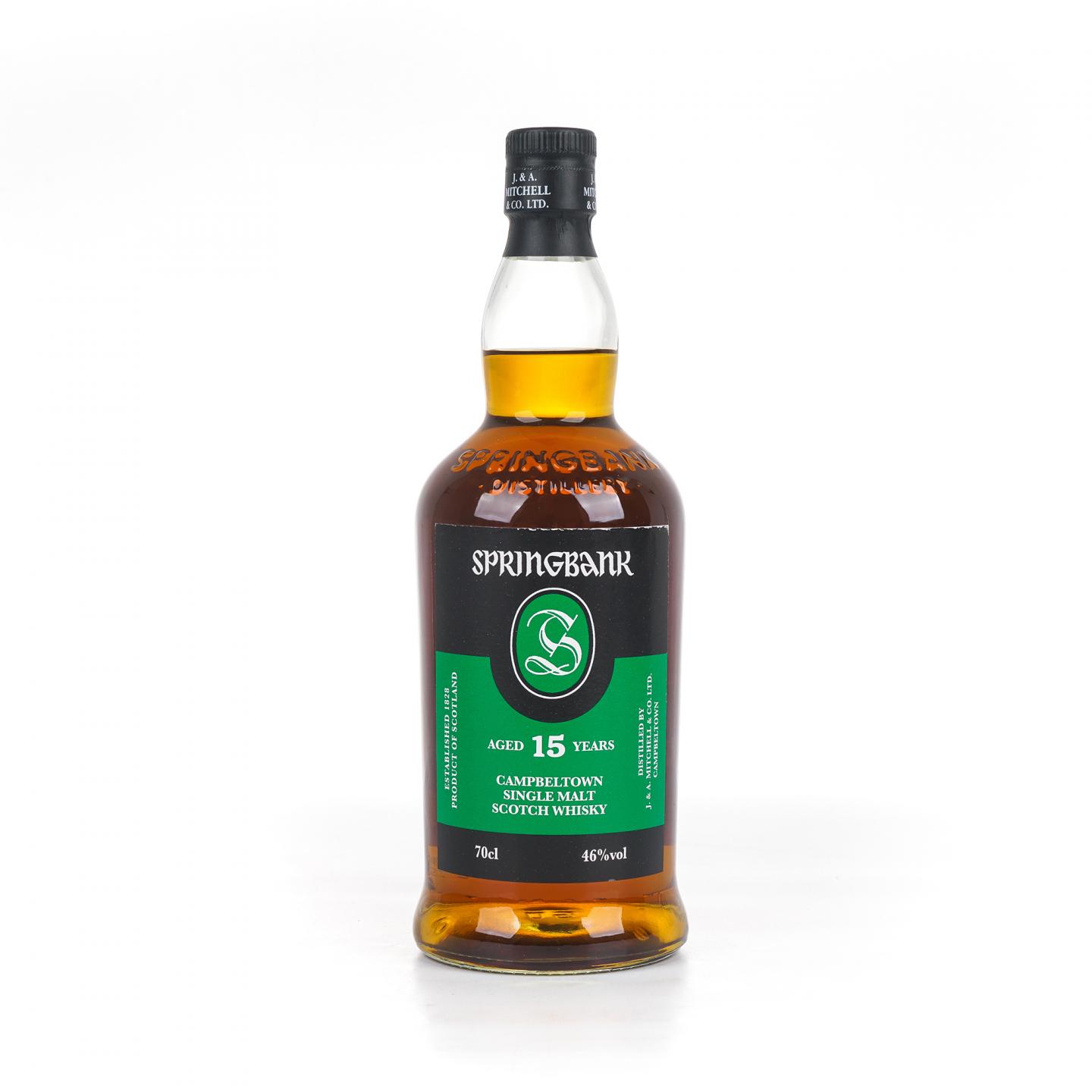 Springbank 云顶 15年 2021 绿标