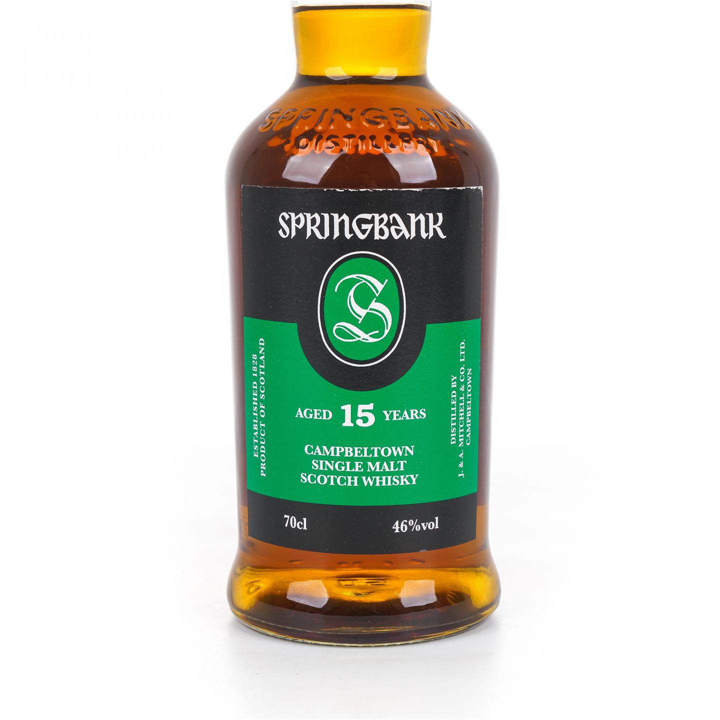 Springbank 云顶 15年 2021 绿标