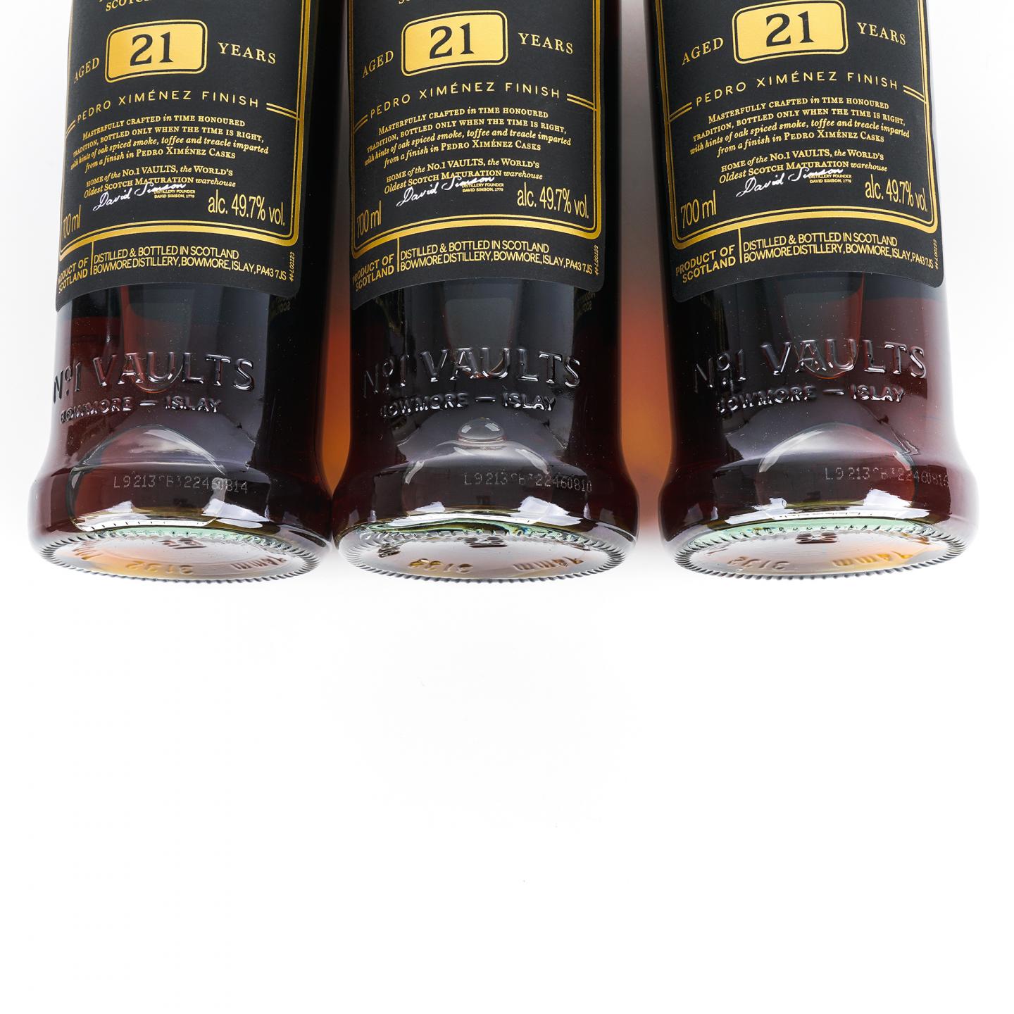 Bowmore 波摩 21年 PX雪莉桶后熟 6瓶组