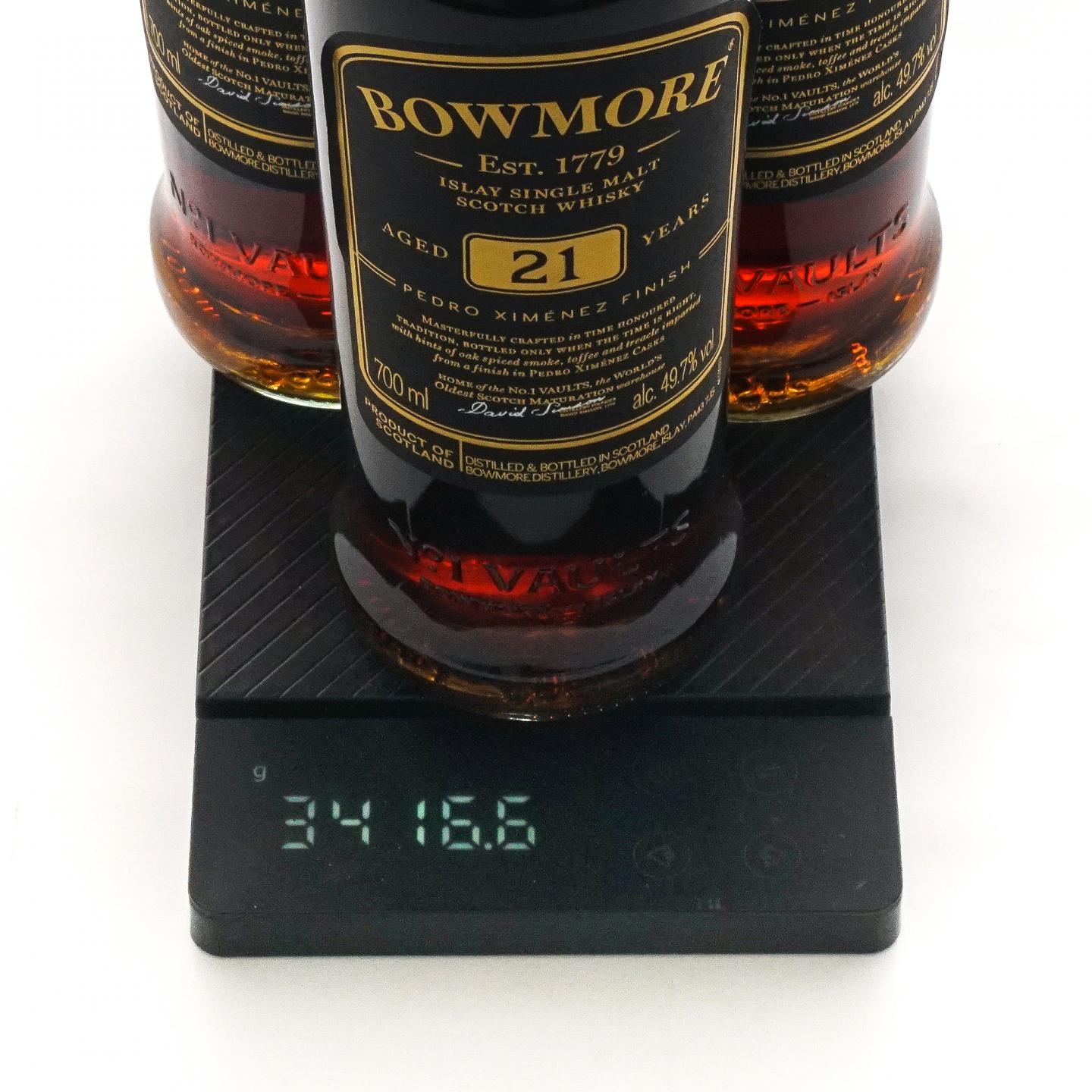 Bowmore 波摩 21年 PX雪莉桶后熟 6瓶组
