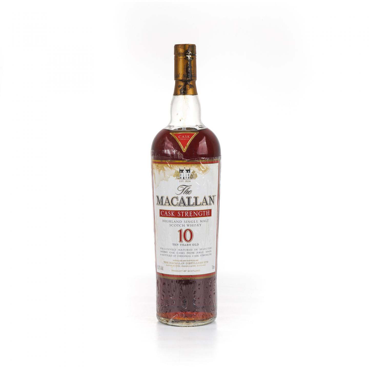 Macallan 麦卡伦 10年 桶强 1升装 58.2%