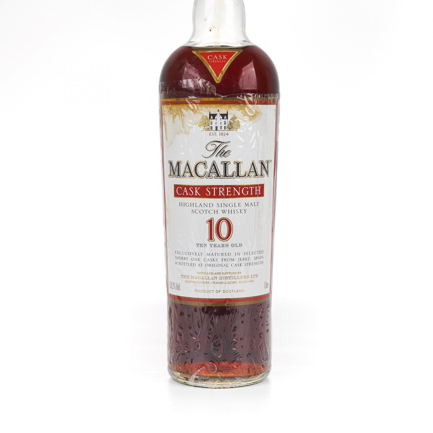 Macallan 麦卡伦 10年 桶强 1升装 58.2%