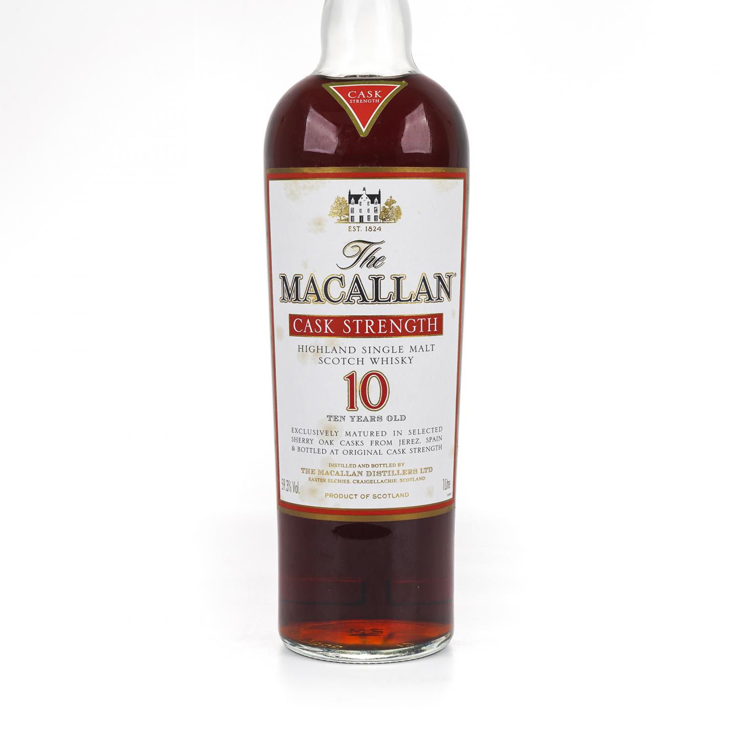 Macallan 麦卡伦 10年 桶强 1升装 59.3%