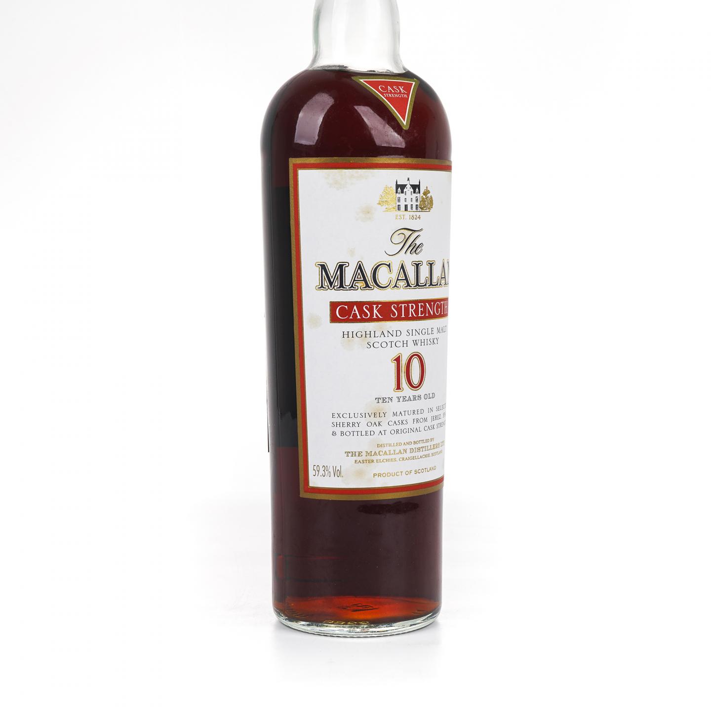 Macallan 麦卡伦 10年 桶强 1升装 59.3%