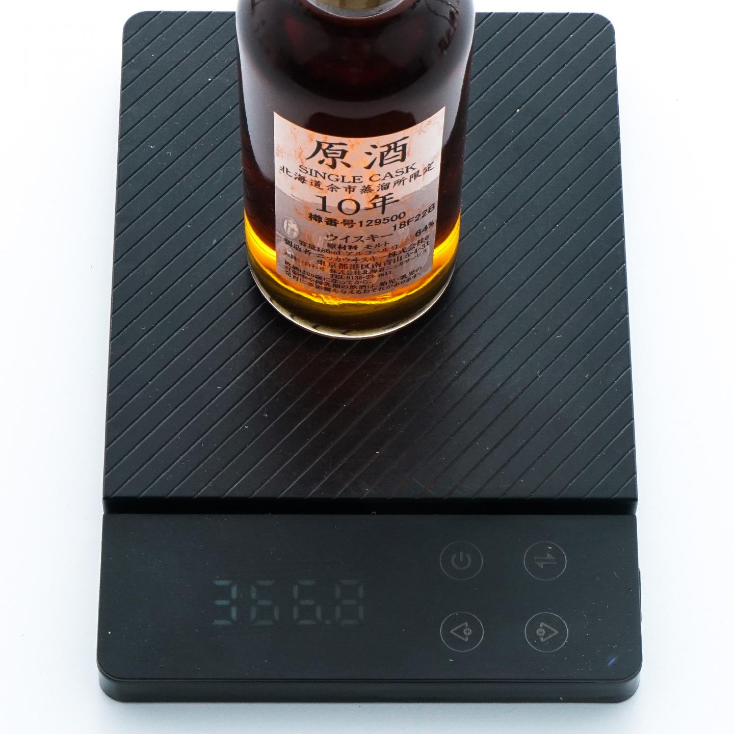 【中样】余市 10年 单桶原酒 樽番号129500 180ml