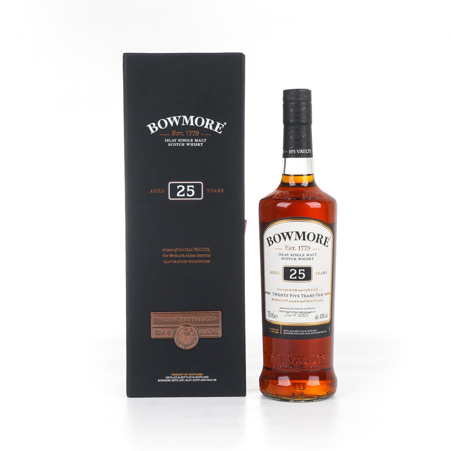 Bowmore 波摩 25年 单麦